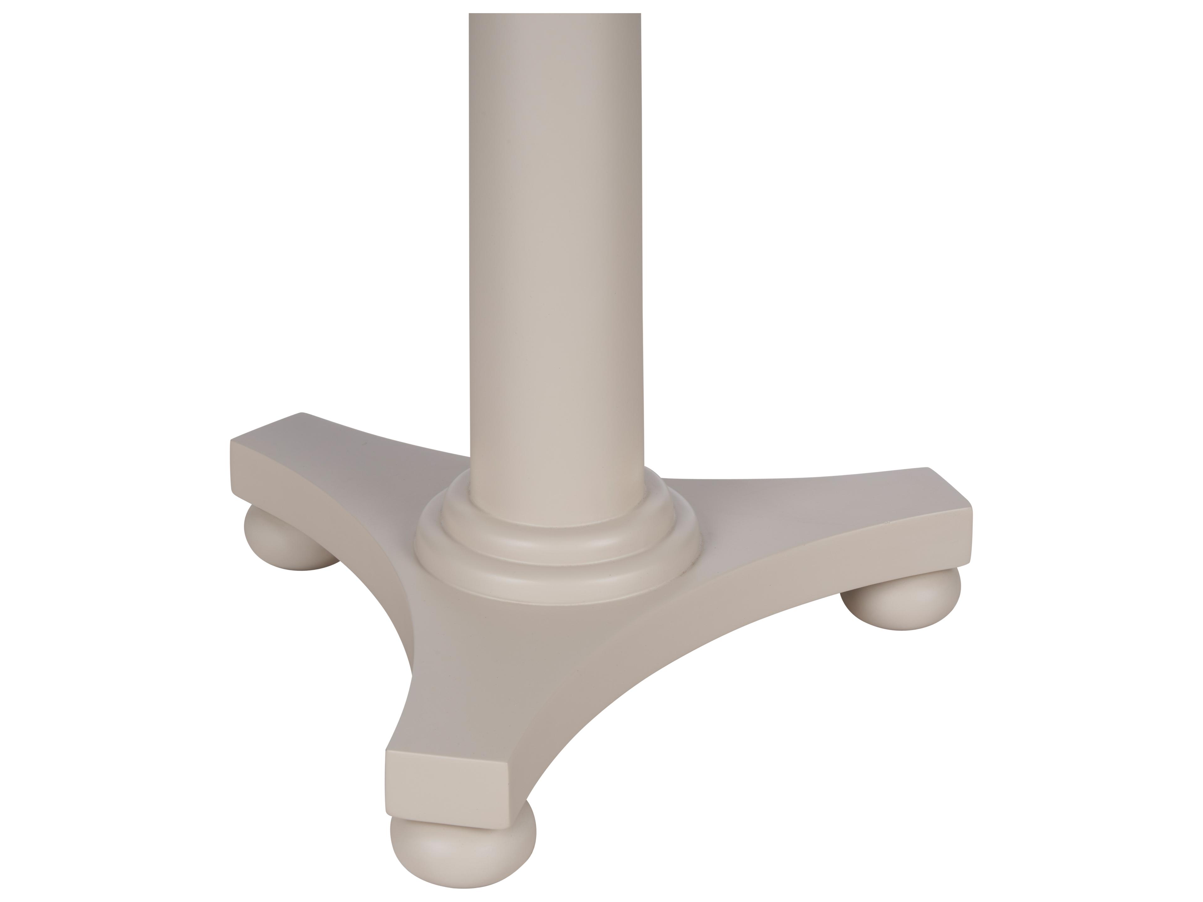 Chelsea House Bill Cain Round Wood Brown End Table