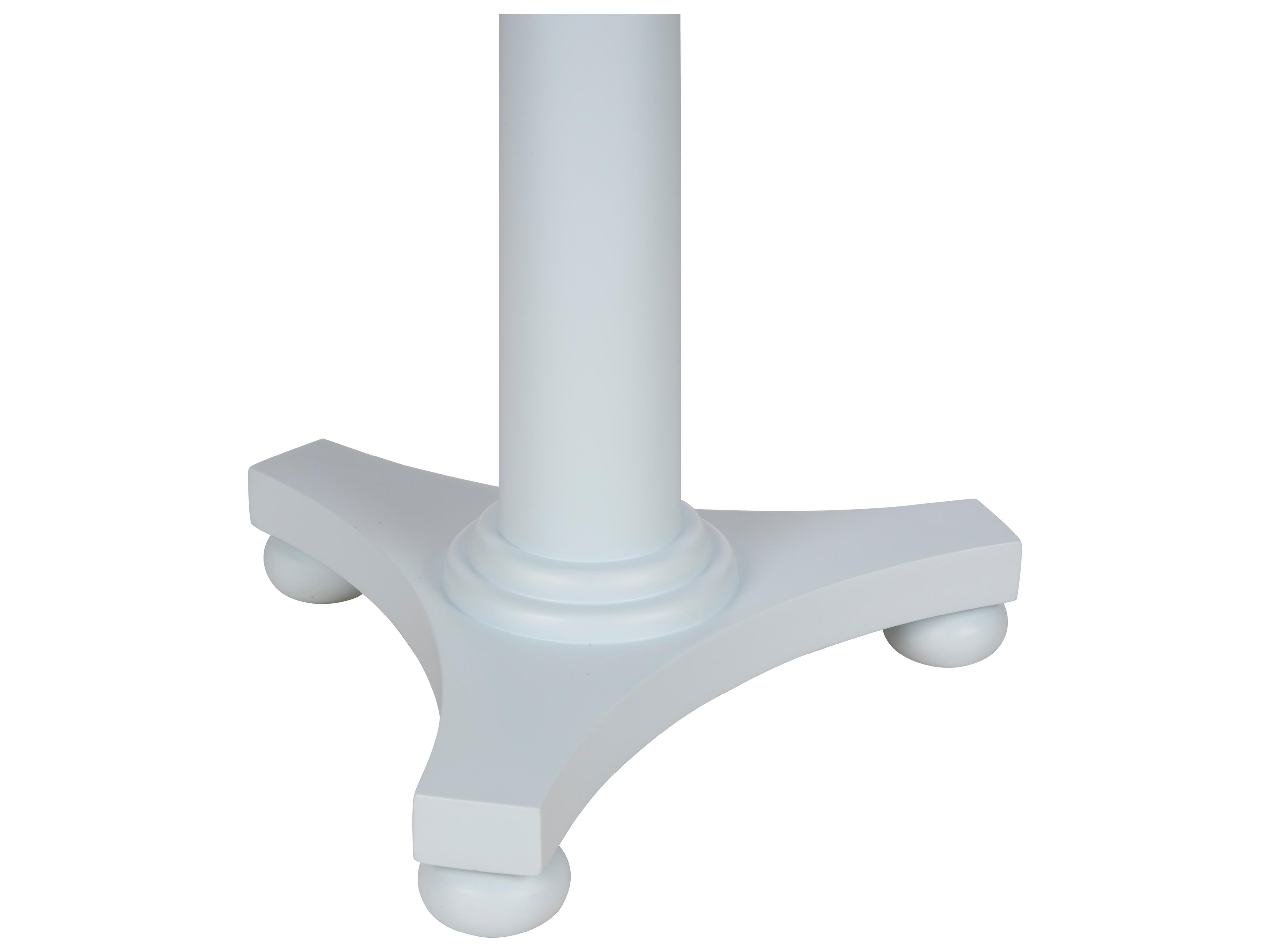 Chelsea House Bill Cain Round Wood Blue End Table