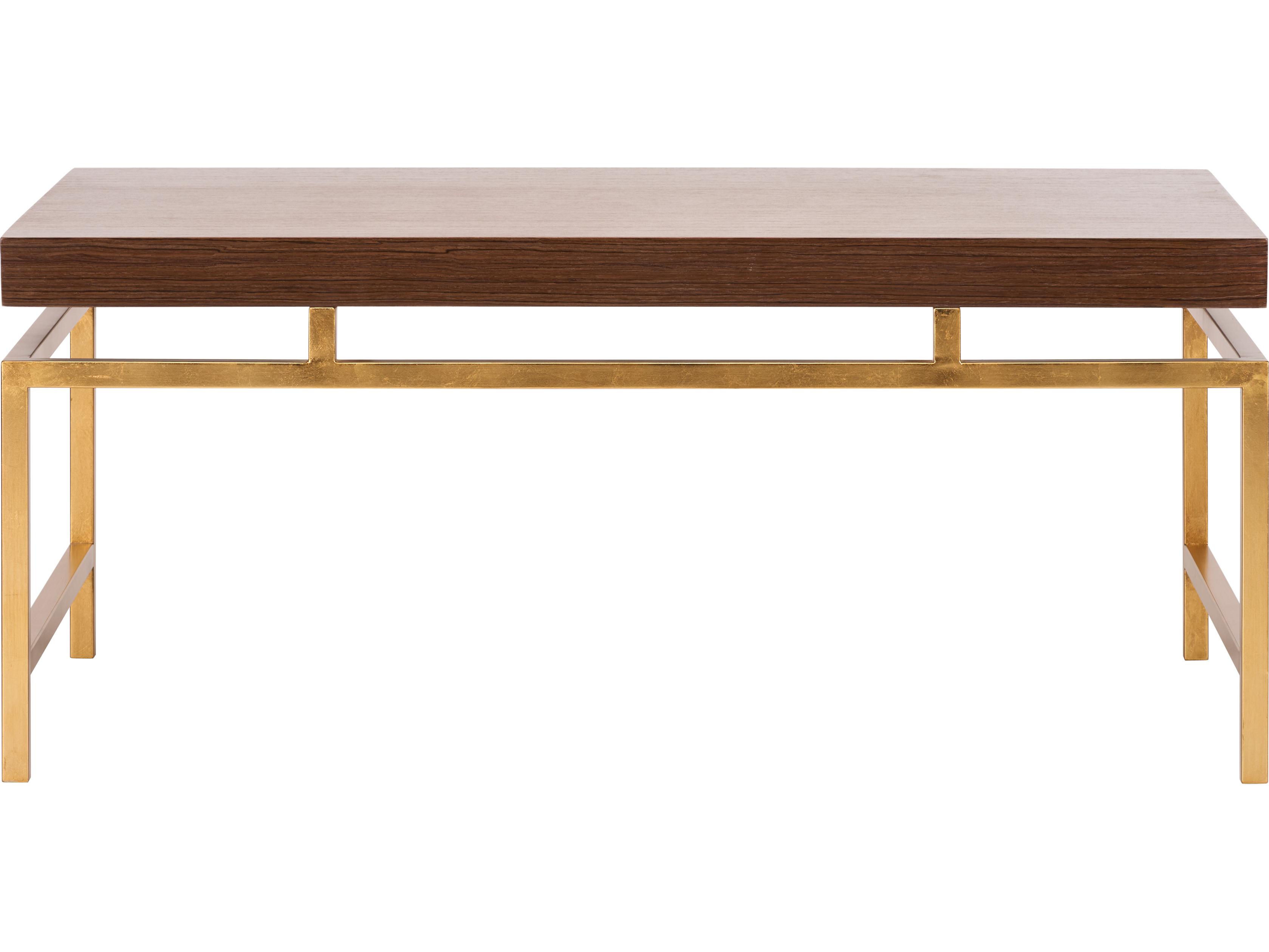 Chelsea House Bill Cain Rectangular Wood Brown Coffee Table