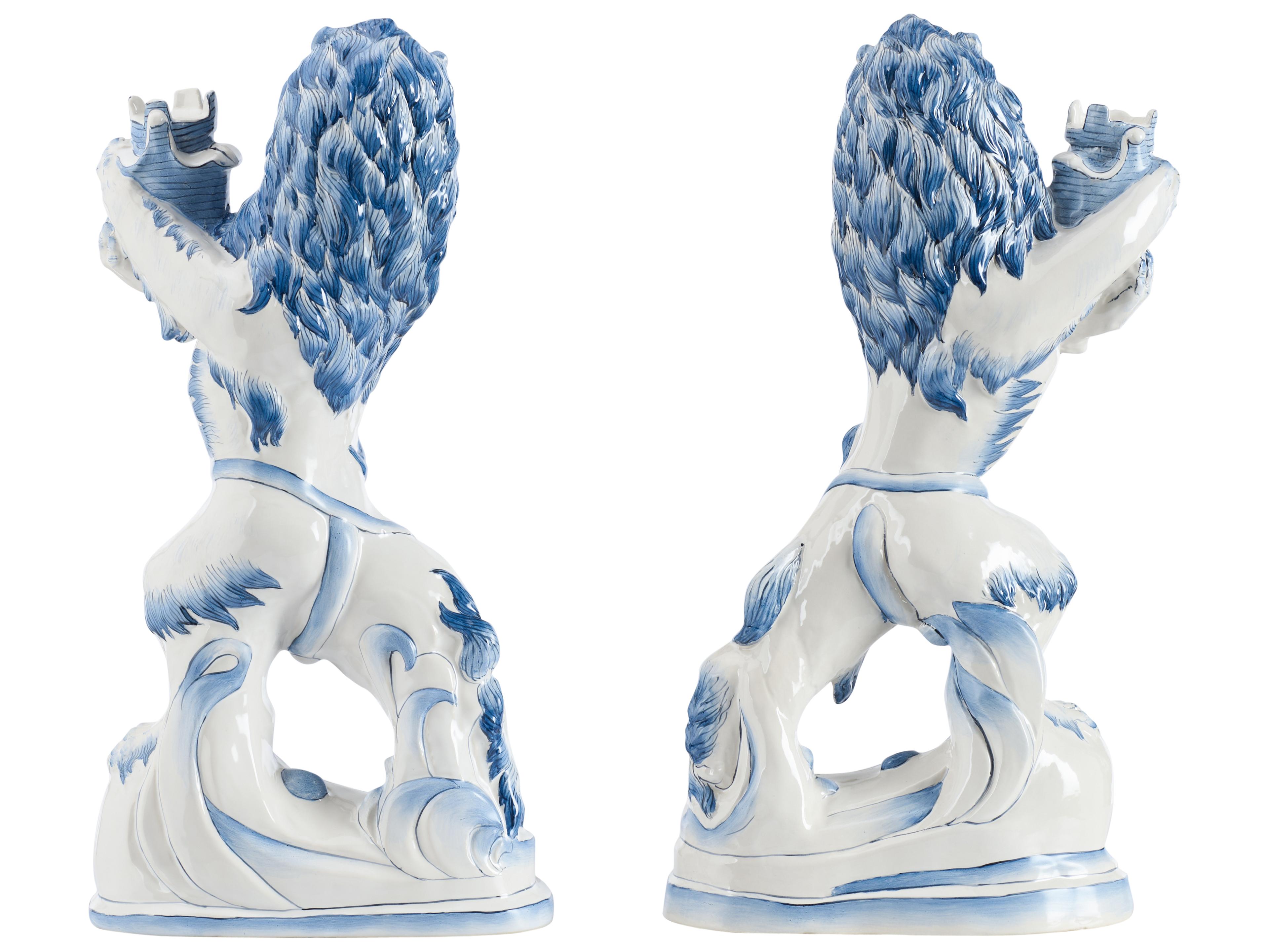 Chelsea House Bill Cain Blue Sculpture