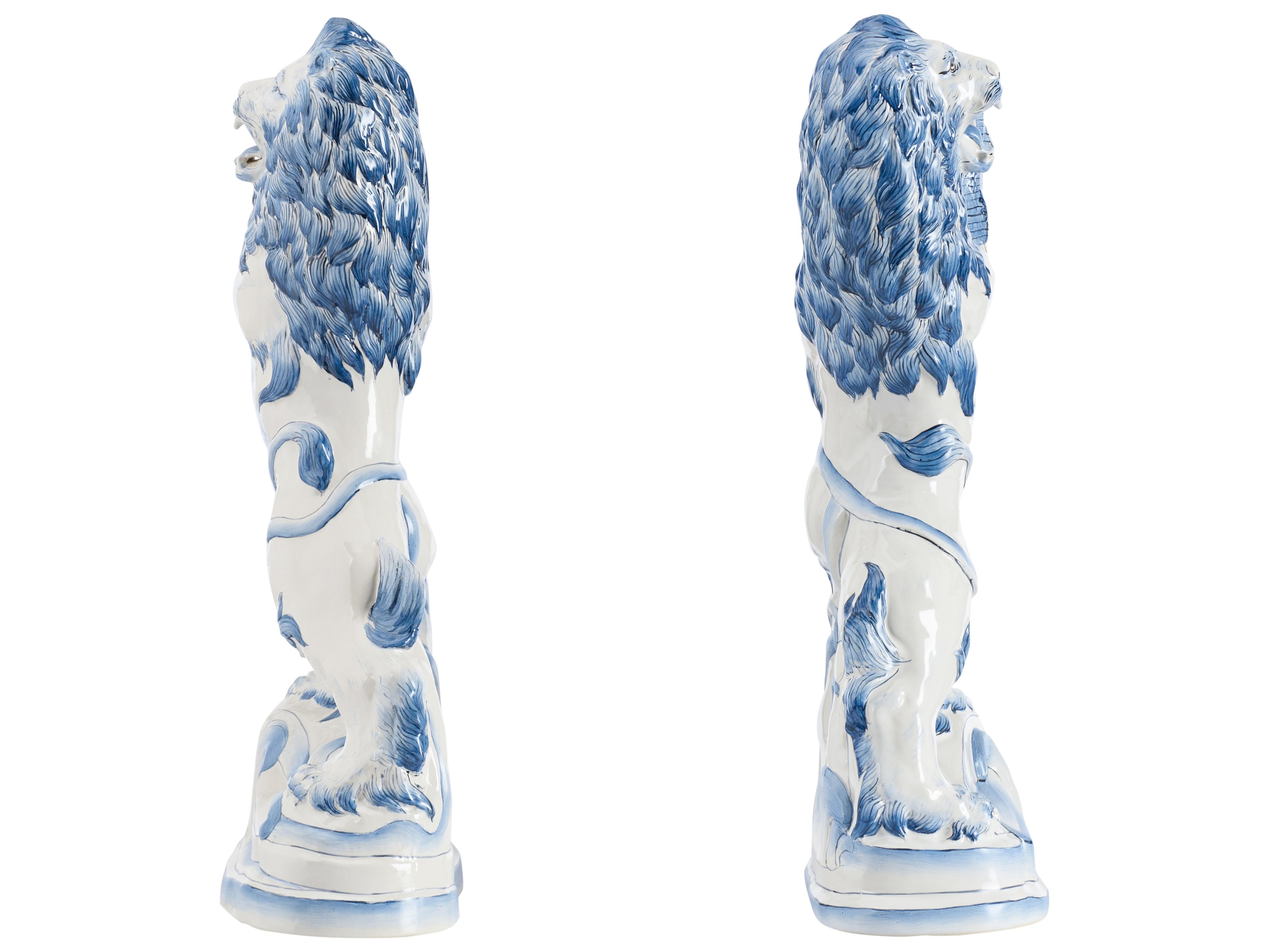 Chelsea House Bill Cain Blue Sculpture