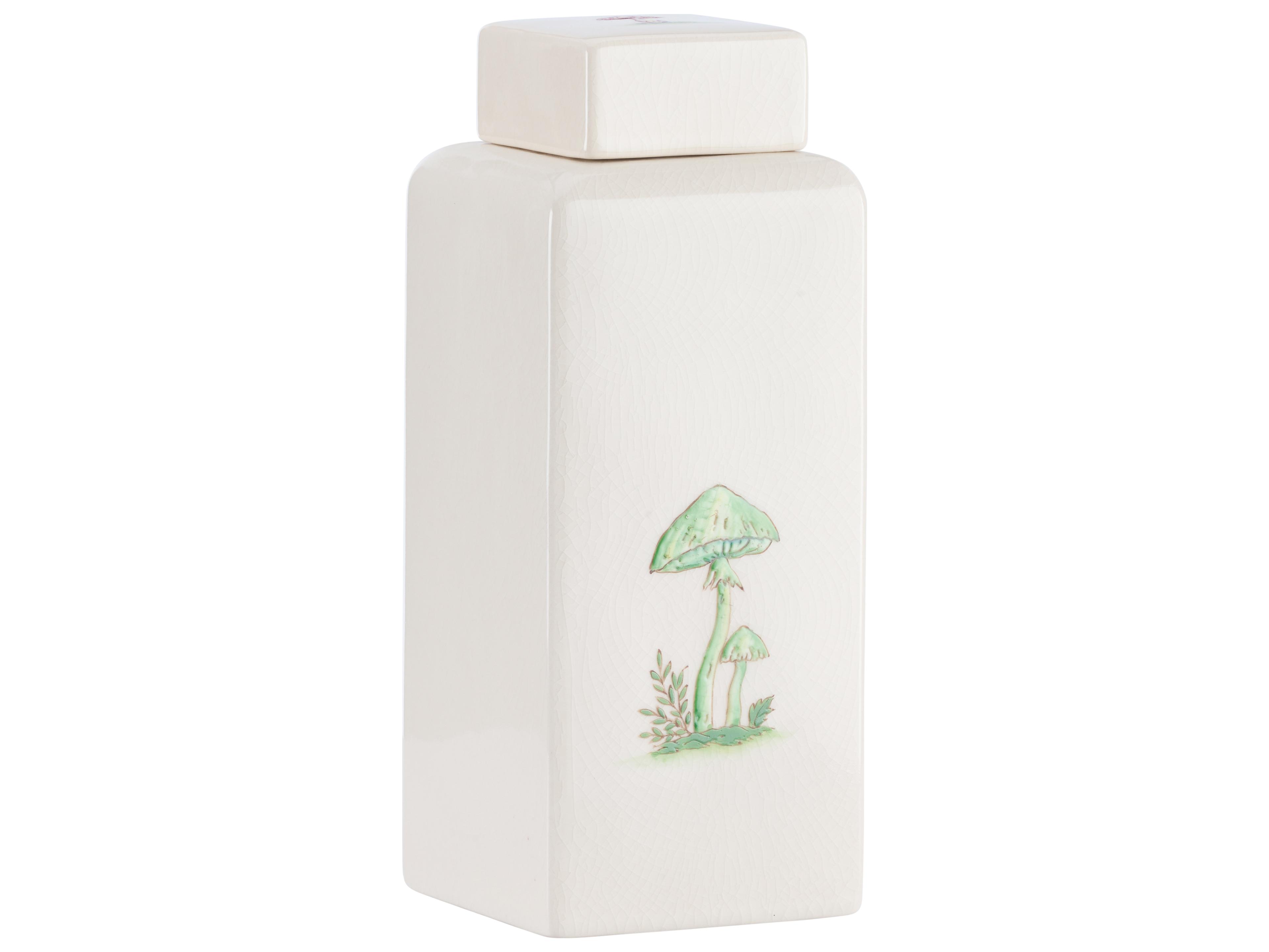 Chelsea House Bill Cain White Cream Urns