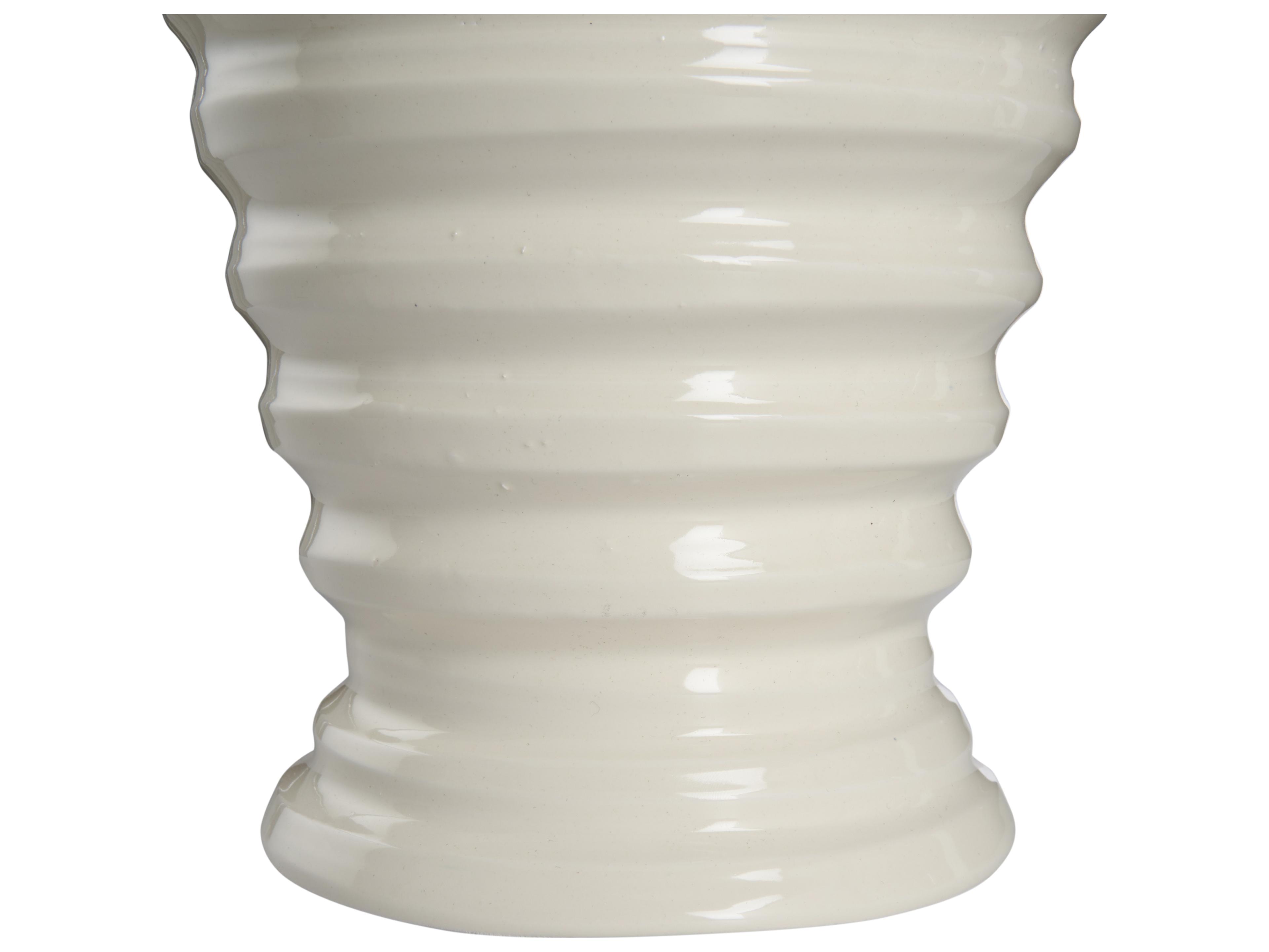 Chelsea House White Cream Vase