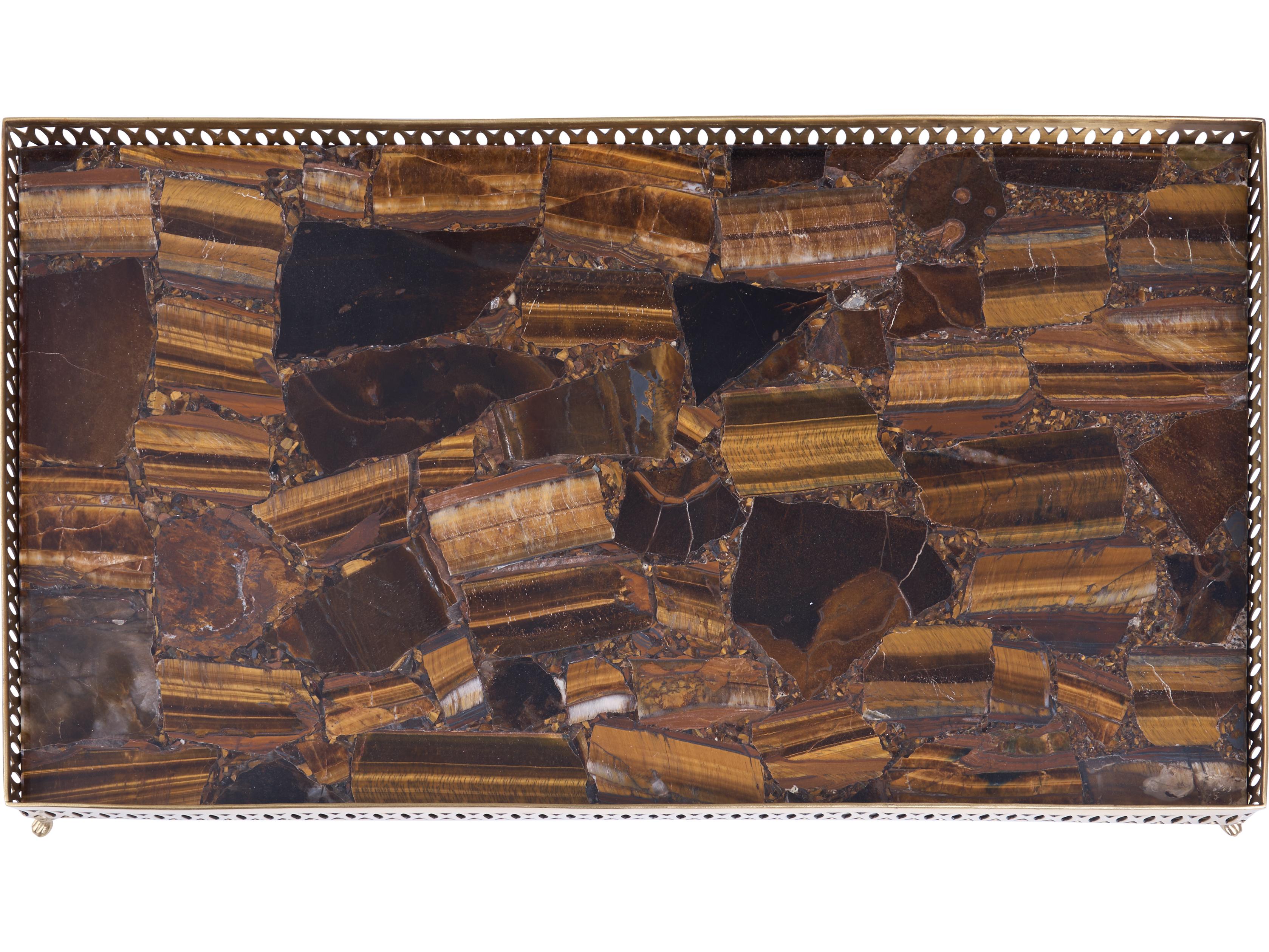 Chelsea House Lisa Kahn Brown Serving Tray