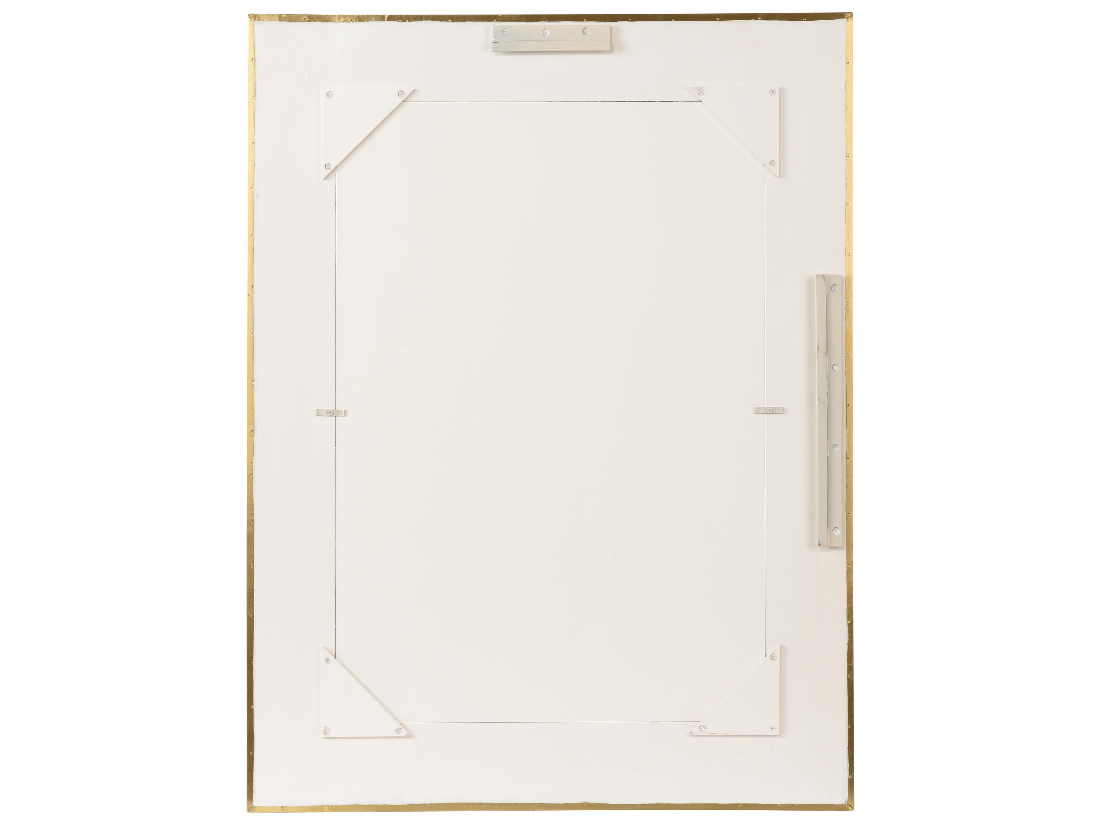 Chelsea House White Cream Wall Mirror Rectangular
