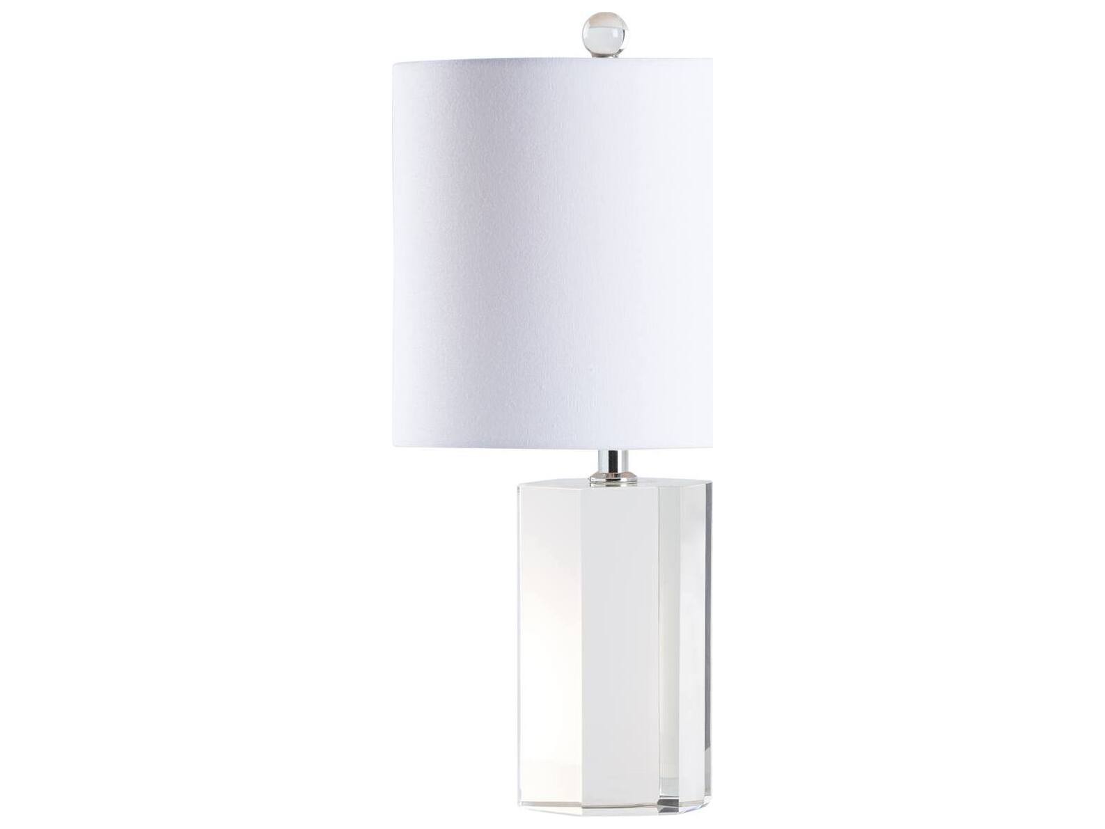 Chelsea House Town Square Clear Linen Table Lamp