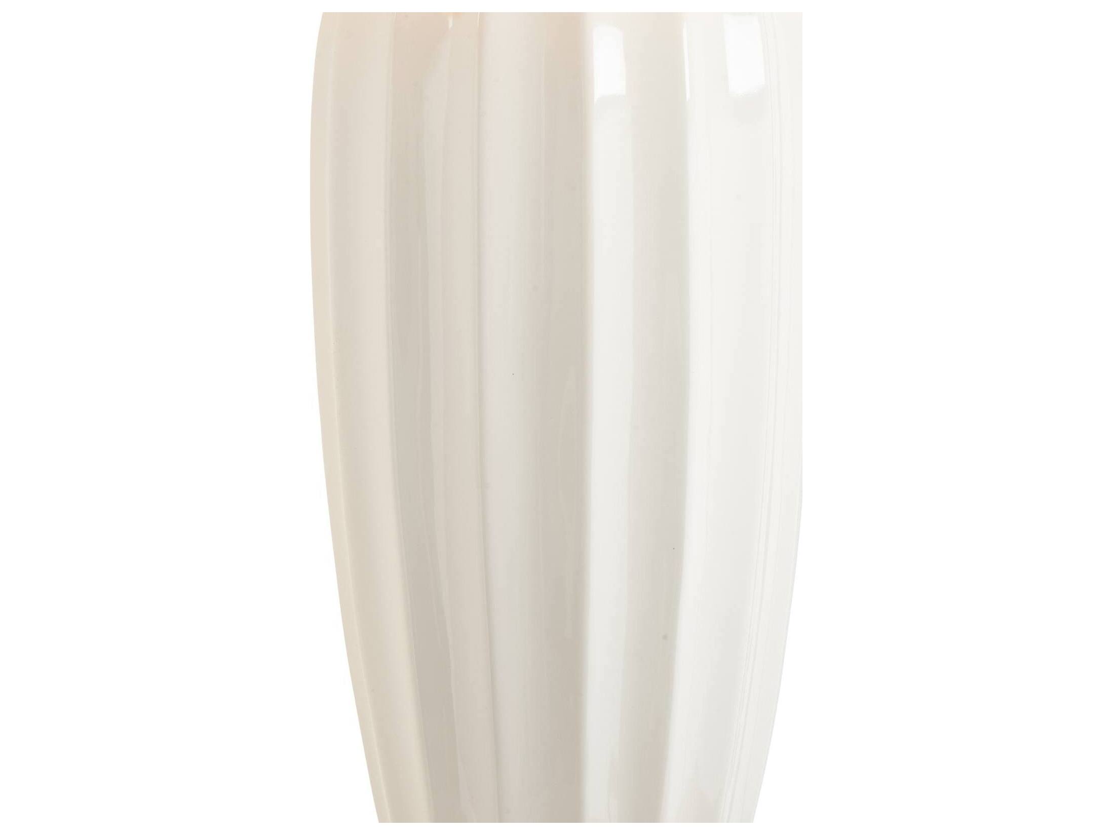 Chelsea House Bill Cain White Cream Linen Table Lamp