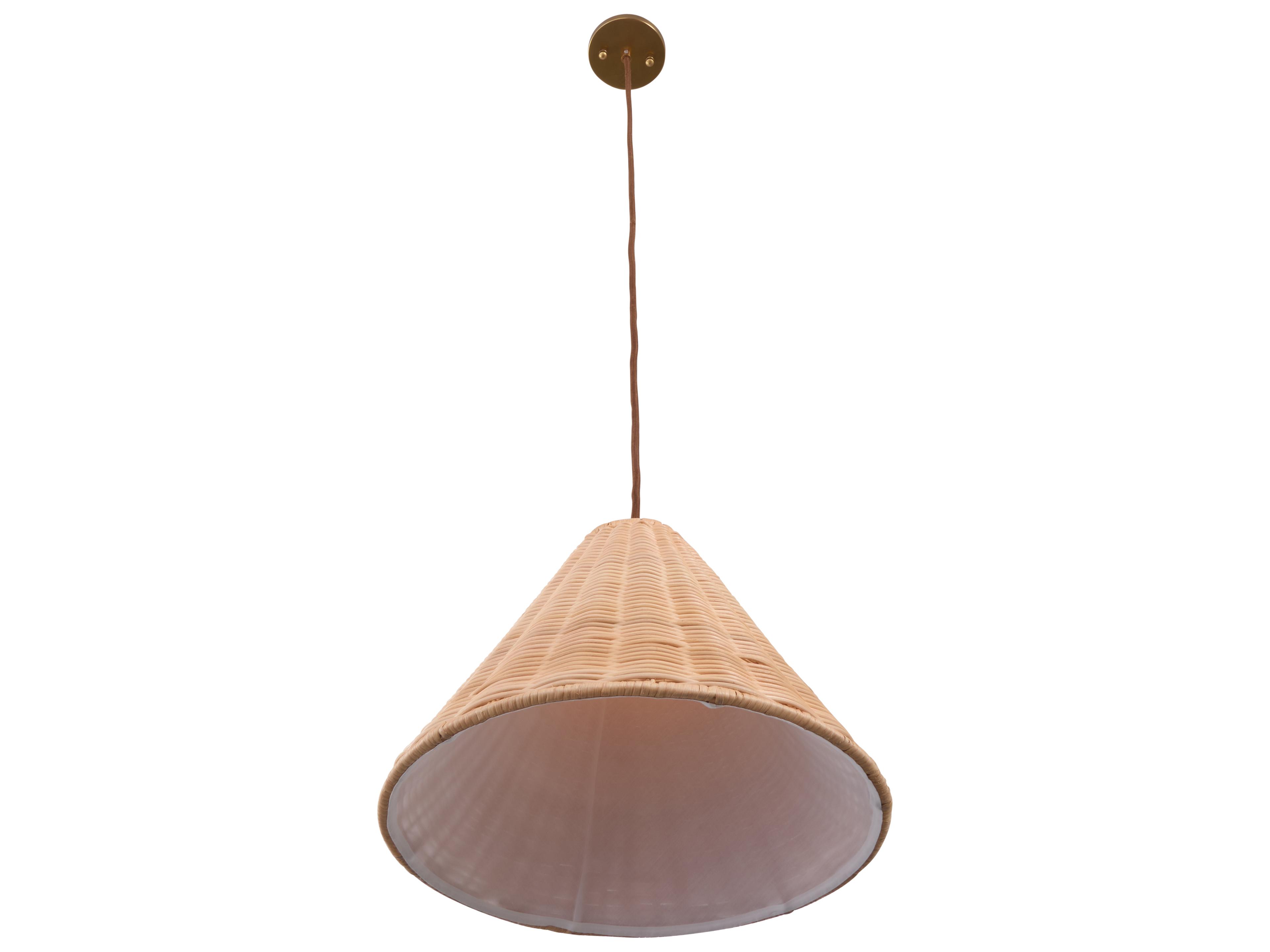 Chelsea House Amanda Lindroth 1-Light Brown Pendant