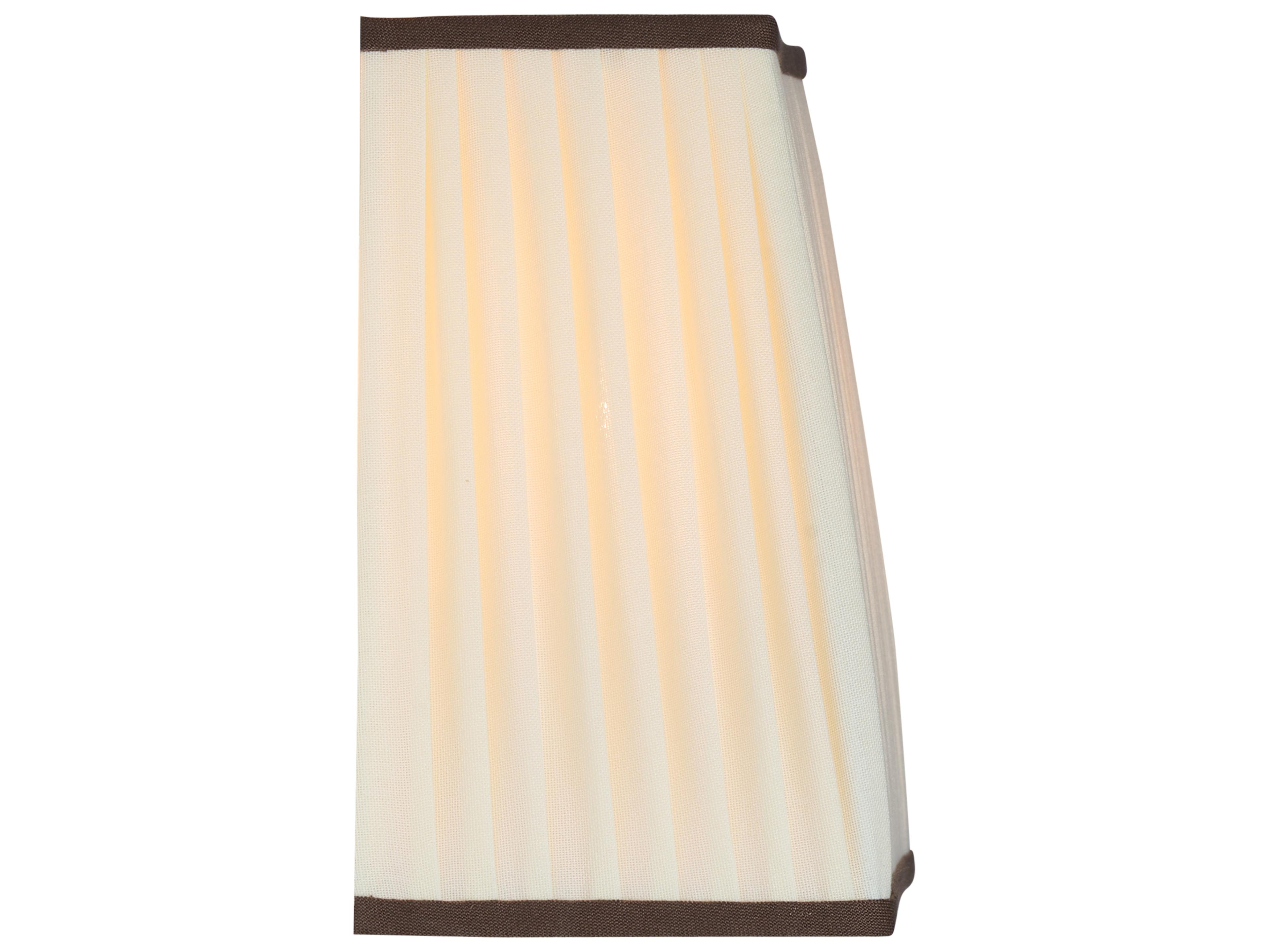 Chelsea House Amanda Lindroth 2-Light White Cream Wall Sconce