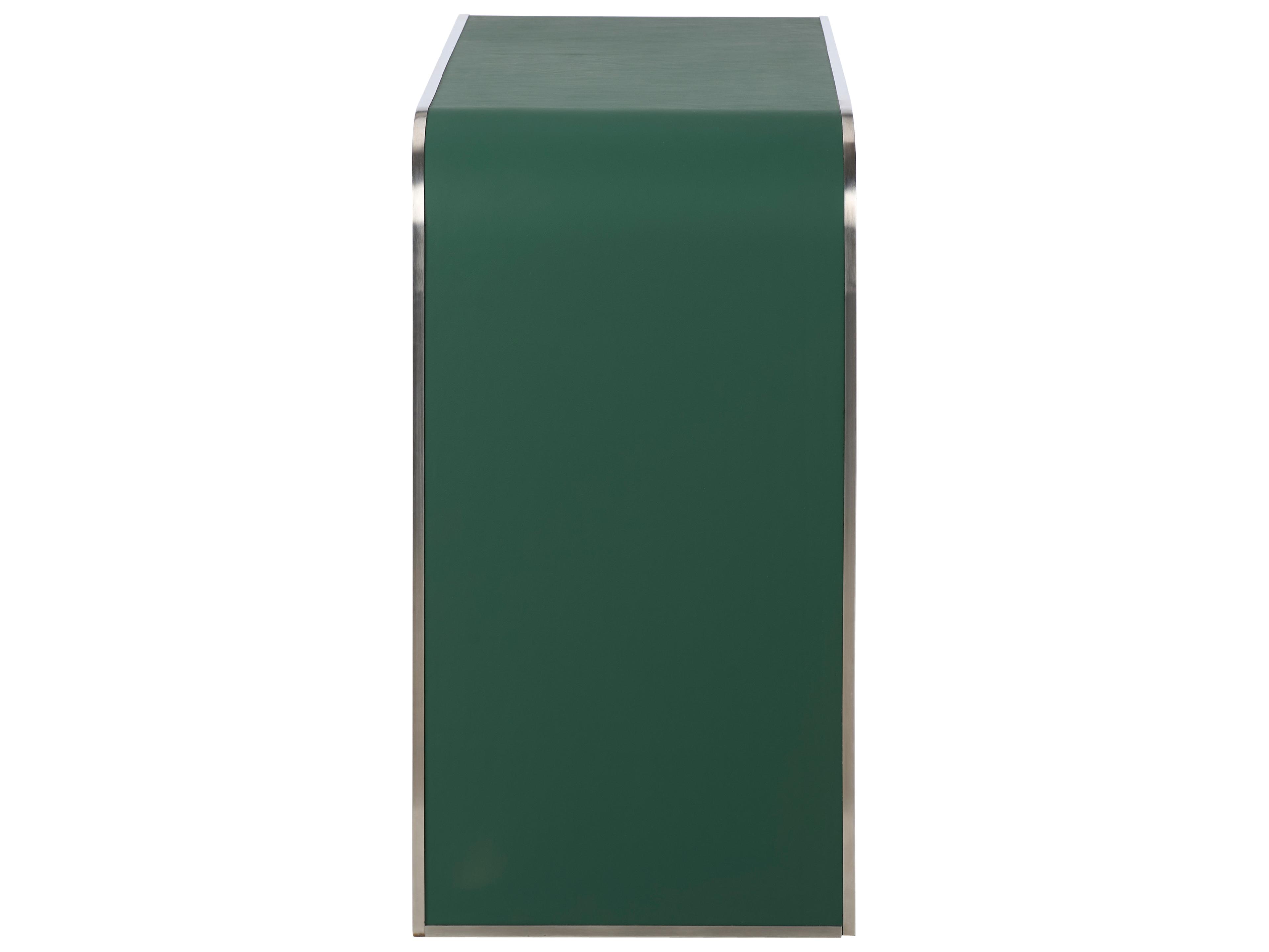 Chelsea House Rectangular Wood Green Console Table