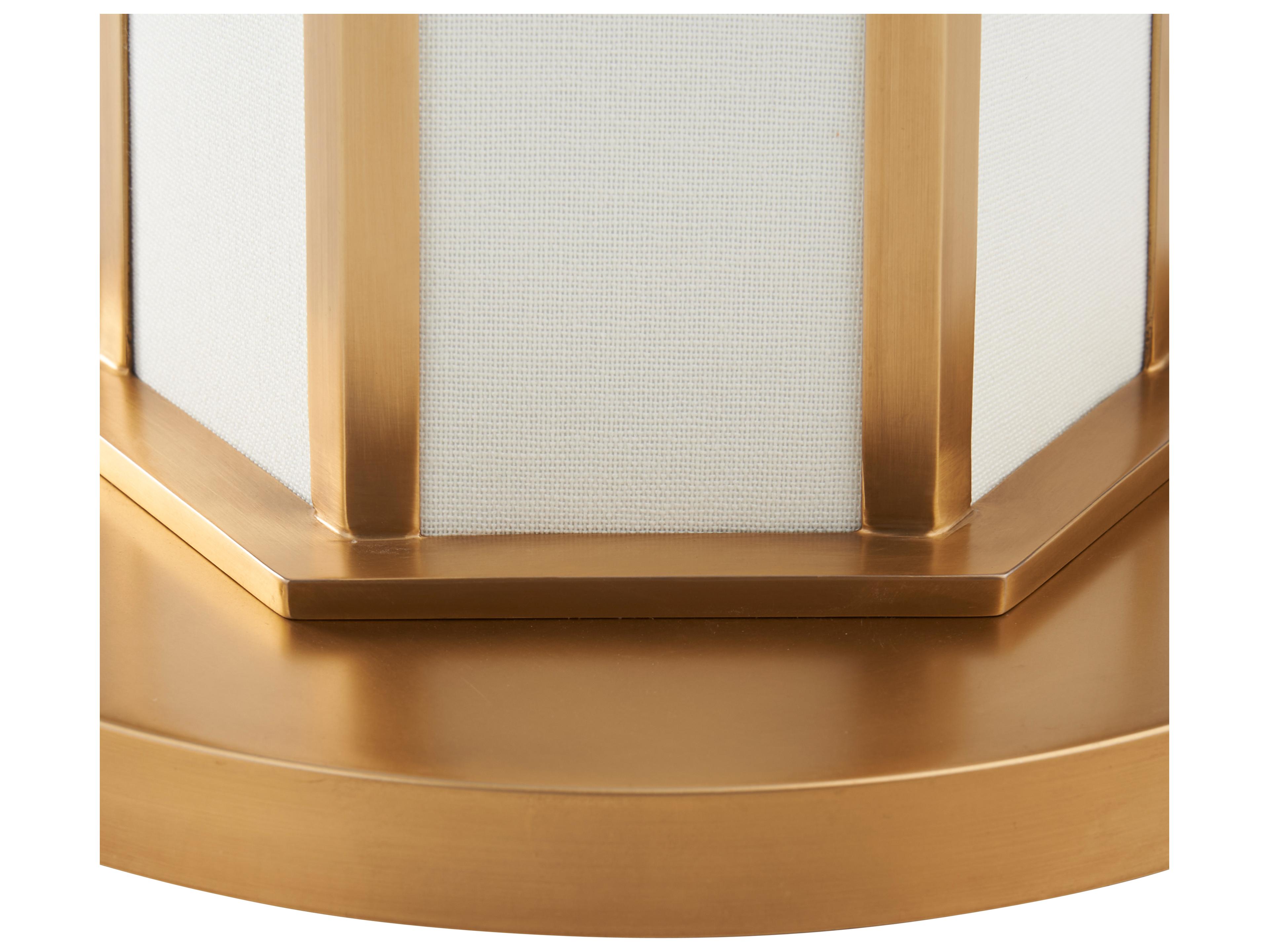 Chelsea House White Cream Linen Floor Lamp