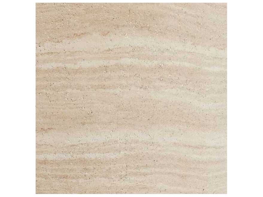 Classic Home Outdoor Mckenna Beige Concrete Round End Table