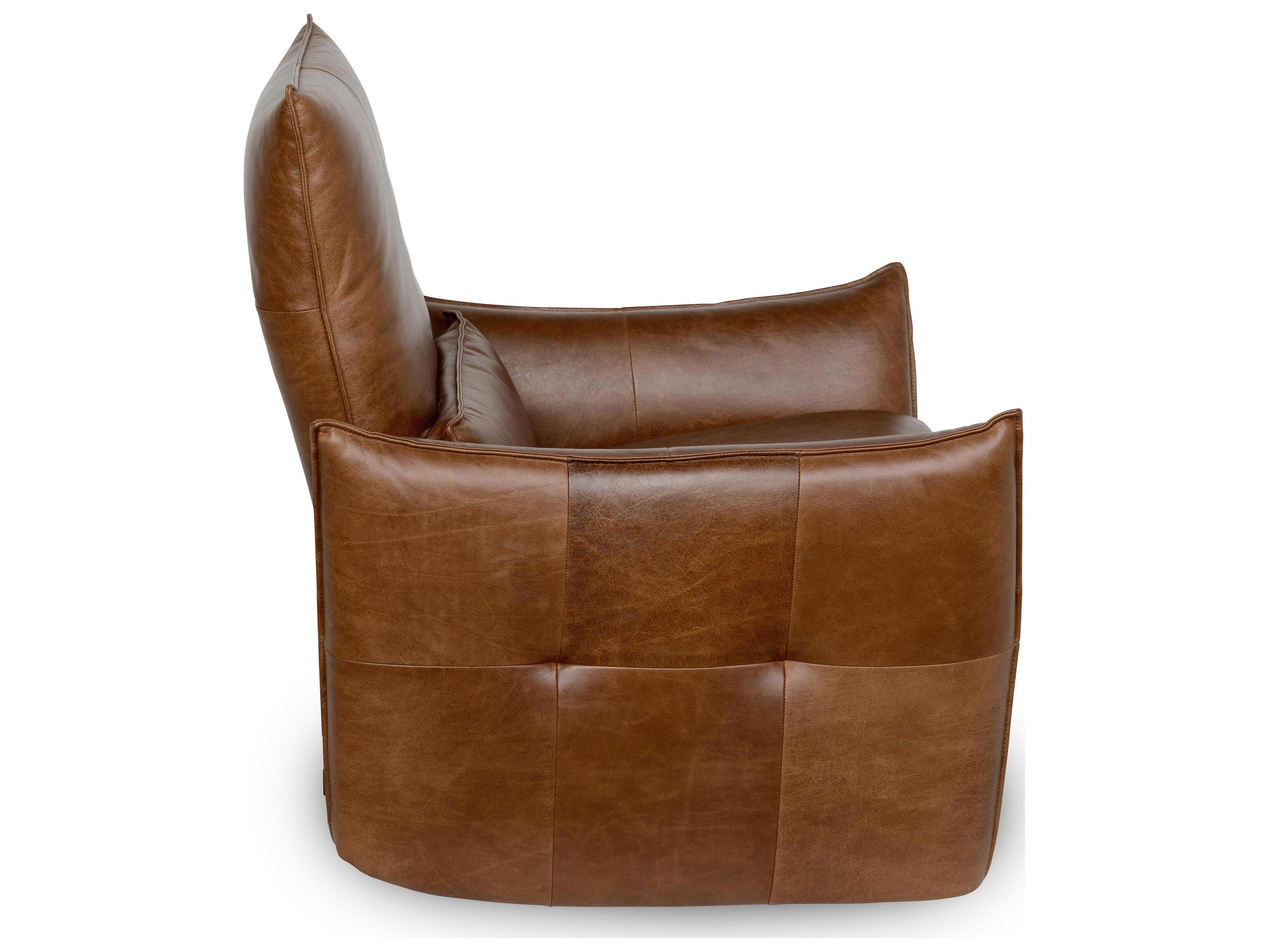 Classic Home Amsterdam Brown Leather Recliner
