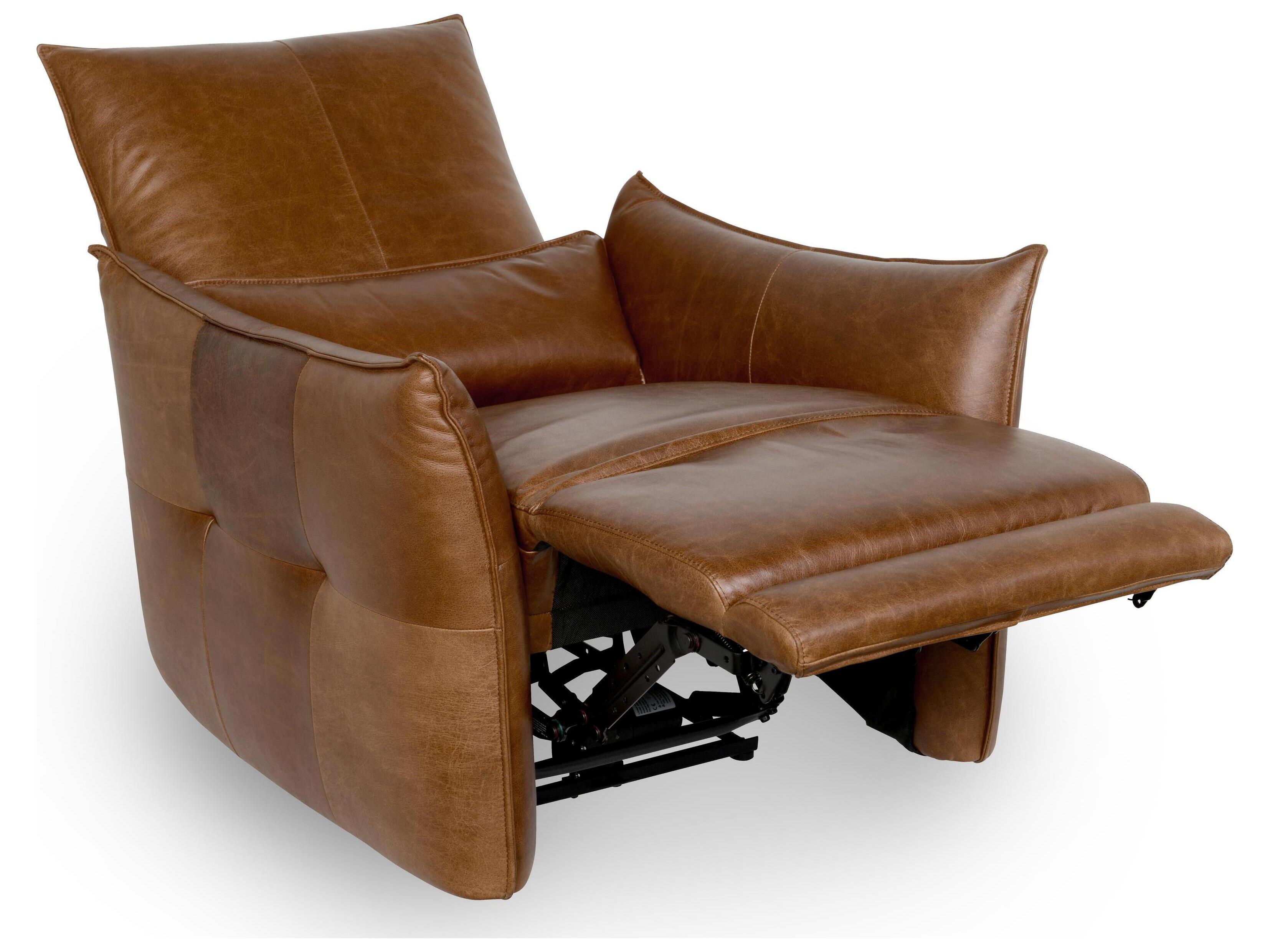 Classic Home Amsterdam Brown Leather Recliner