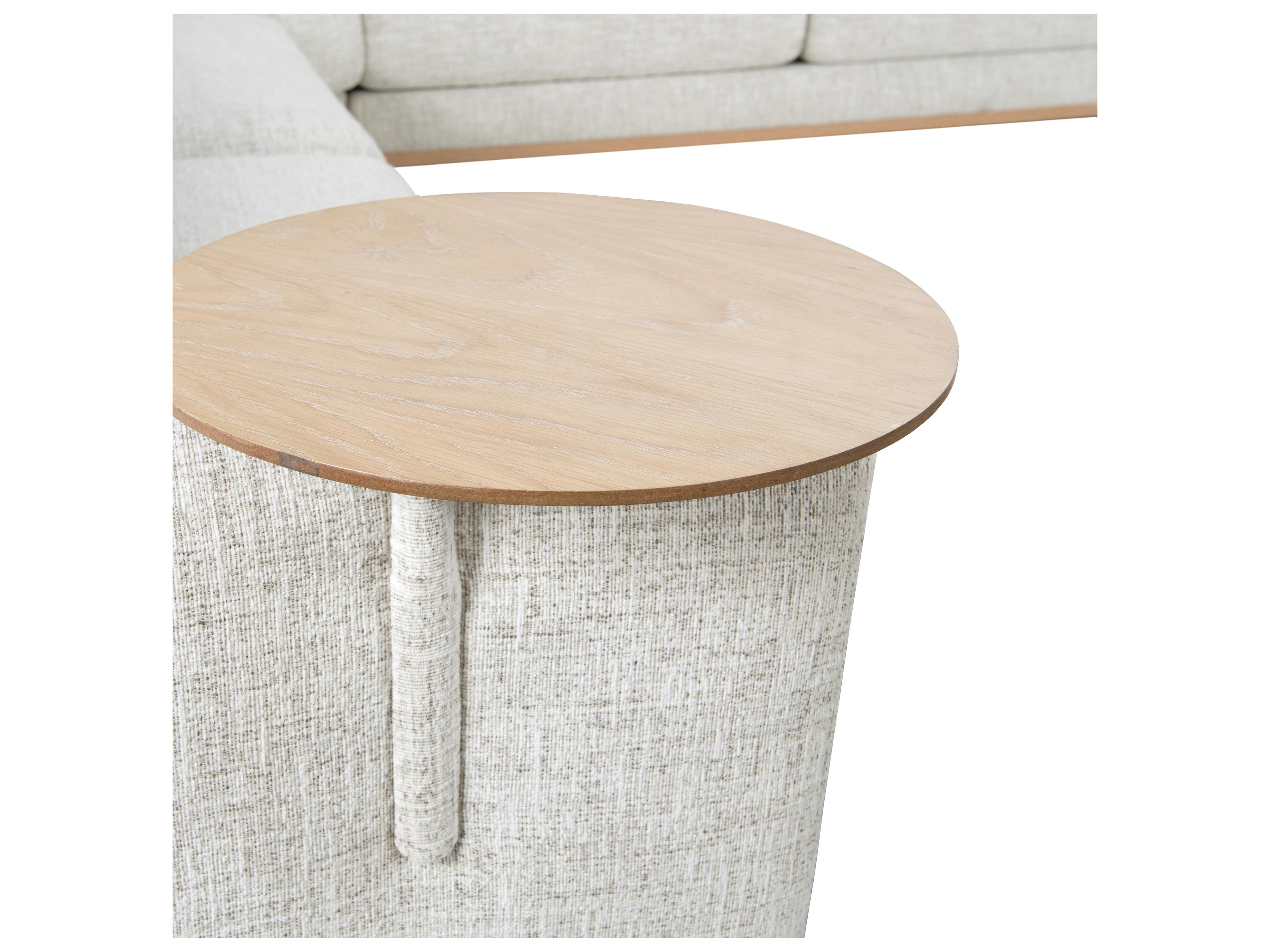 Classic Home Donovan Gray Upholstered Sectional Sofa