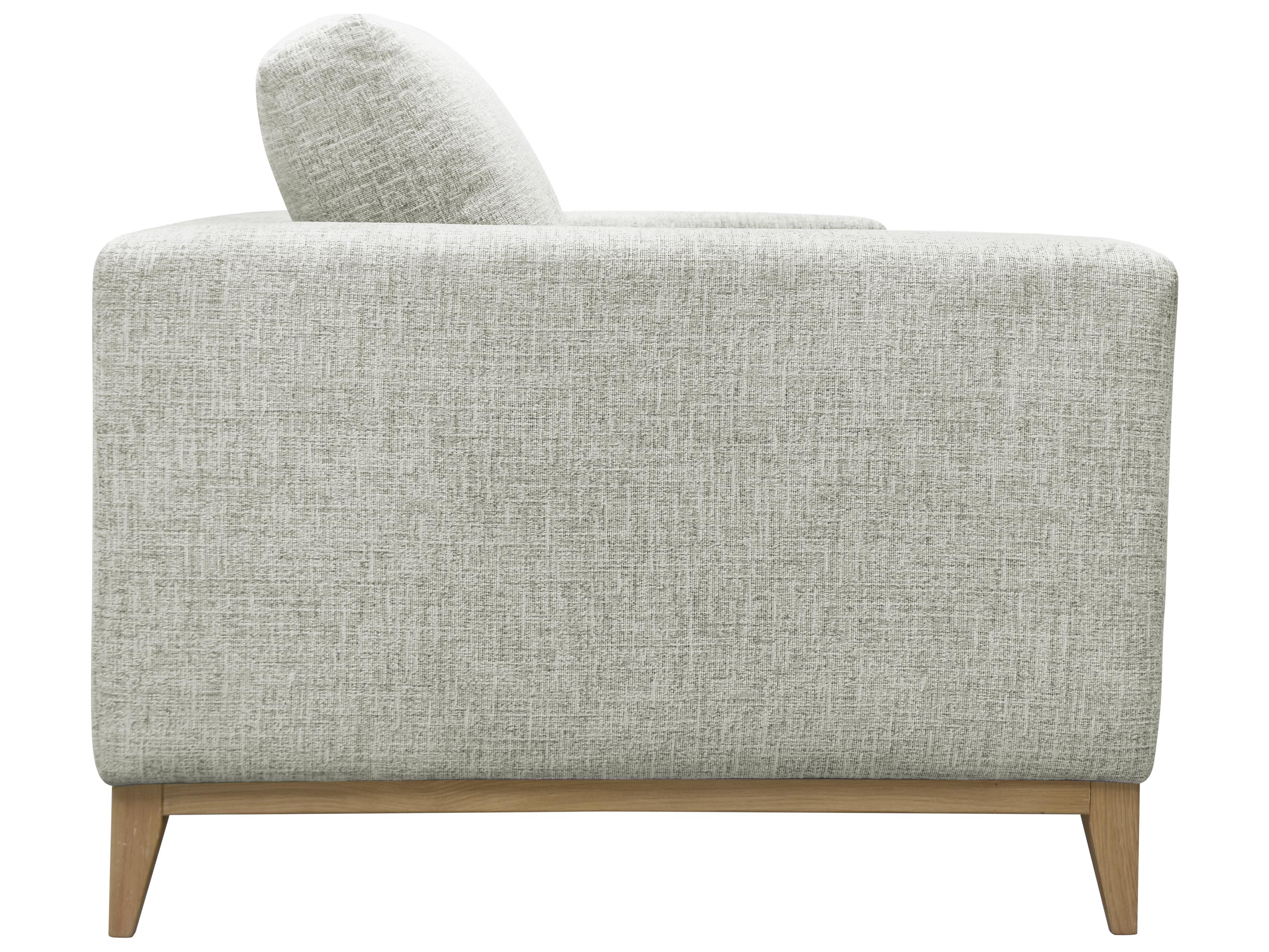 Classic Home Donovan Gray Upholstered Sofa