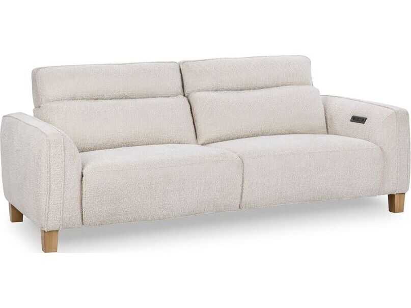 Classic Home Conway Ivory White Upholstered Sofa