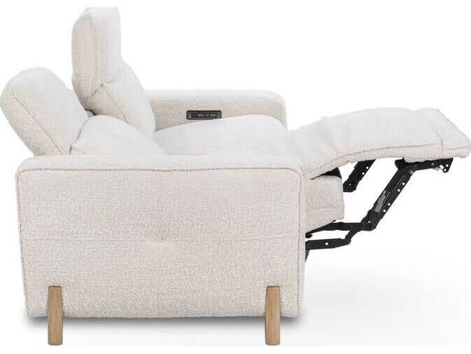 Classic Home Darrow Ivory White Upholstered Sofa