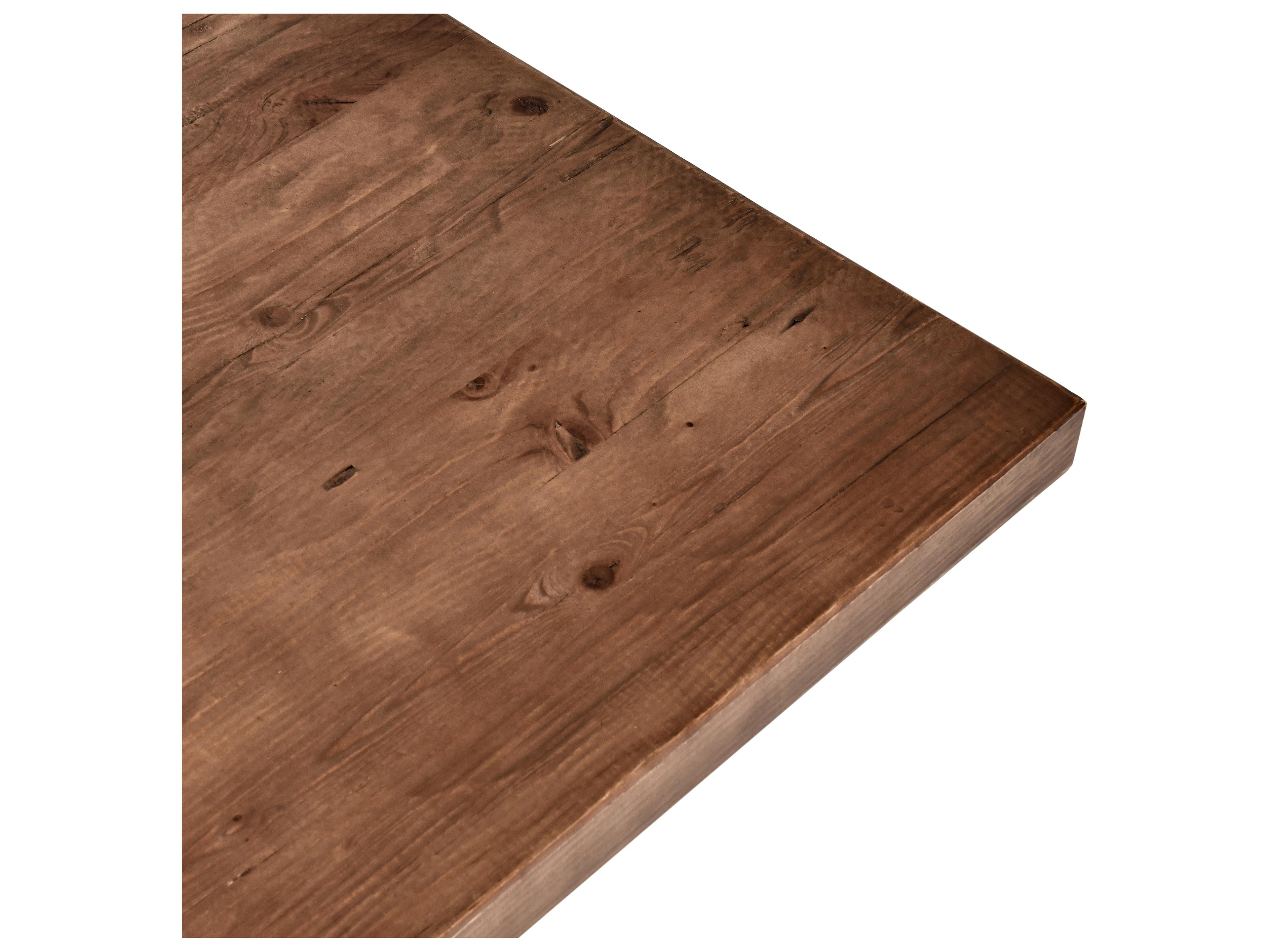 Classic Home Nolan Brown Rectangular Wood Bar Table