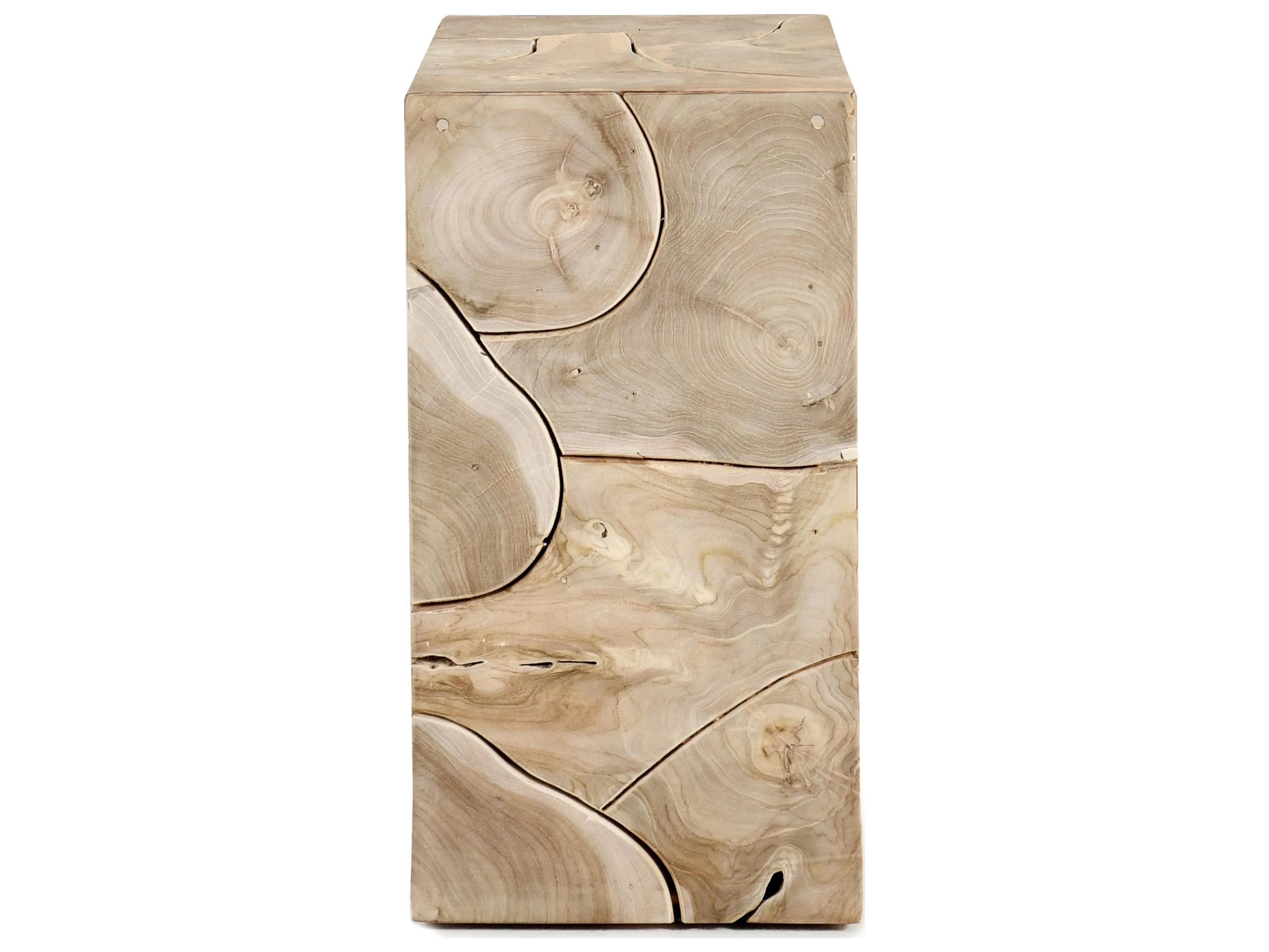 Classic Home Sorrento Rectangular Wood End Table