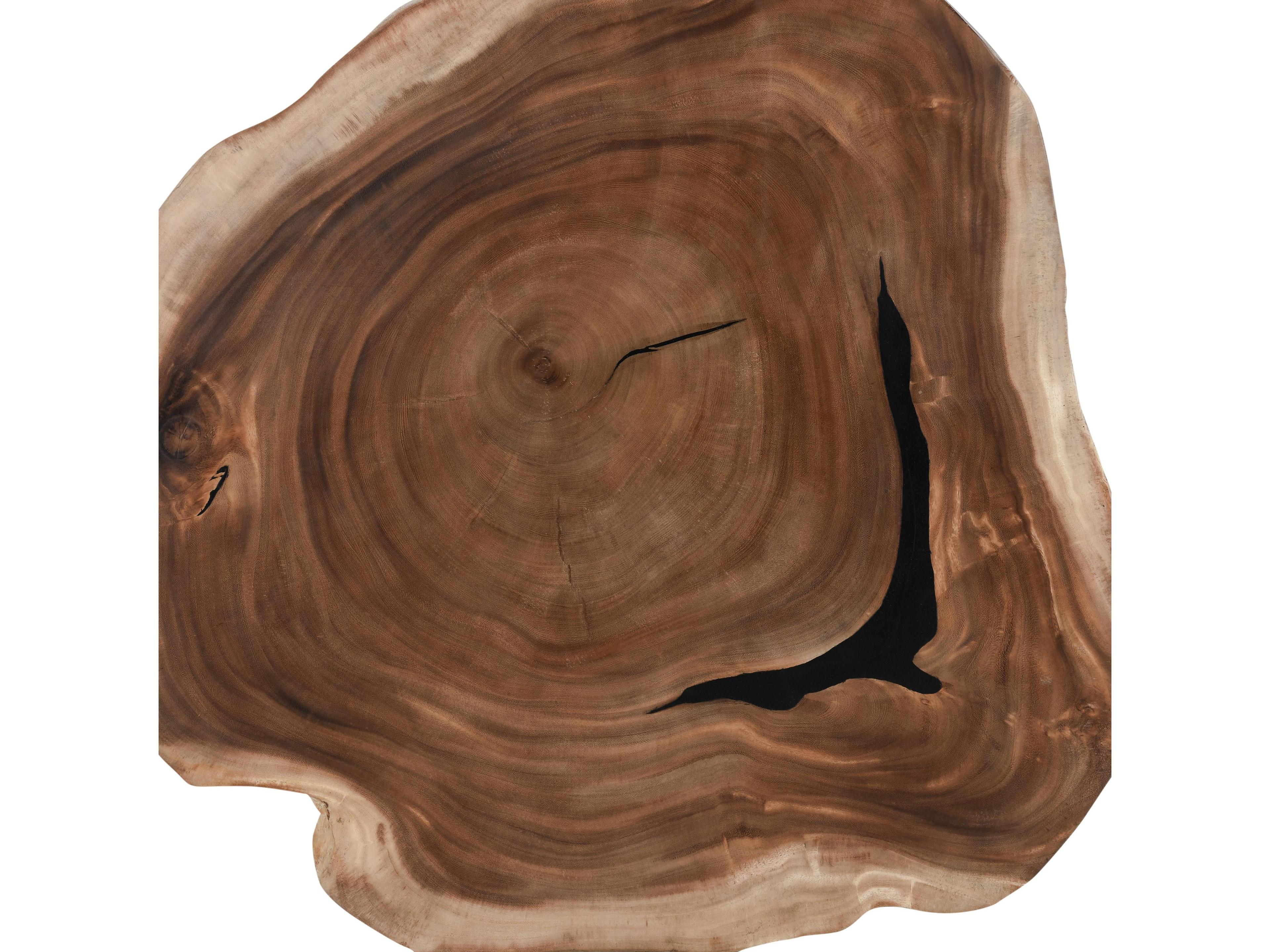 Classic Home Celine Wood Natural Coffee Table