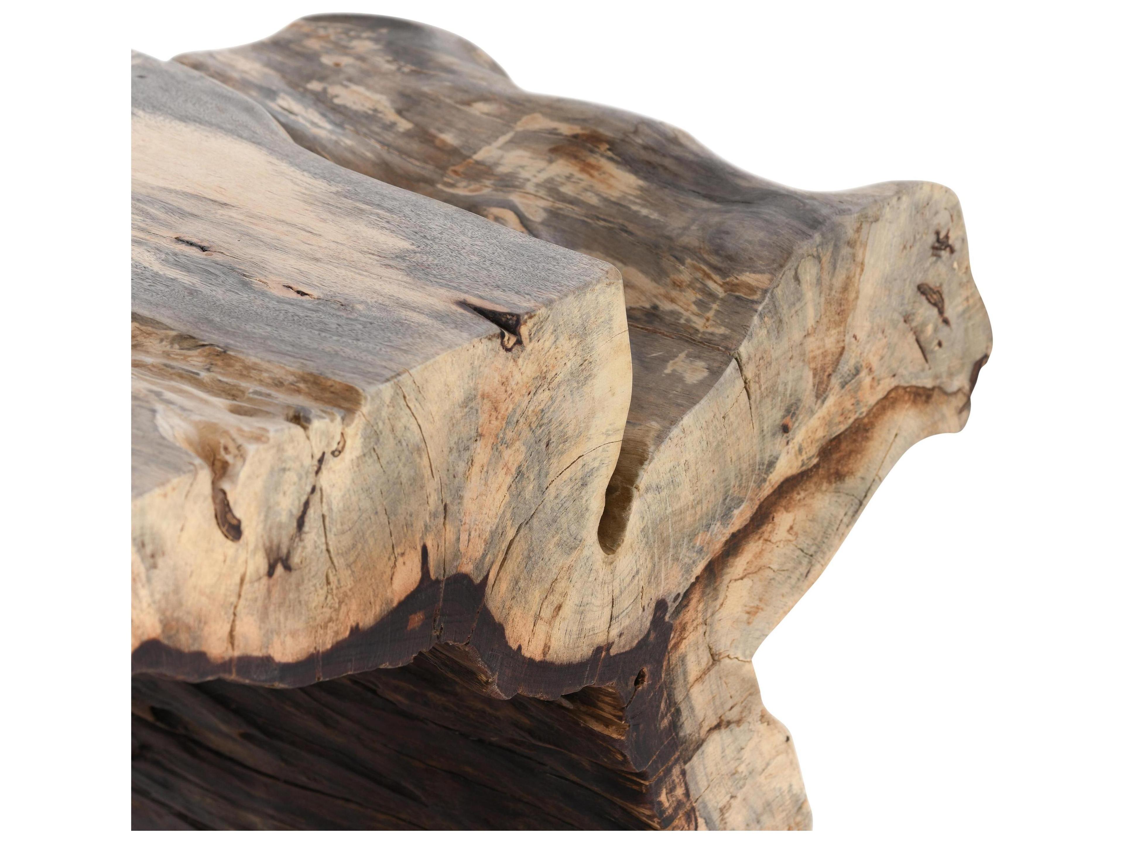 Classic Home Odette Wood Natural Console Table