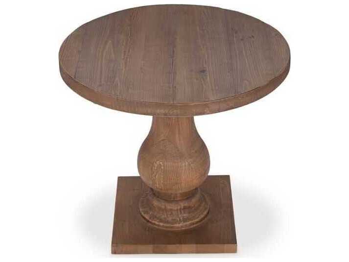 Classic Home Biltmore Round Wood End Table