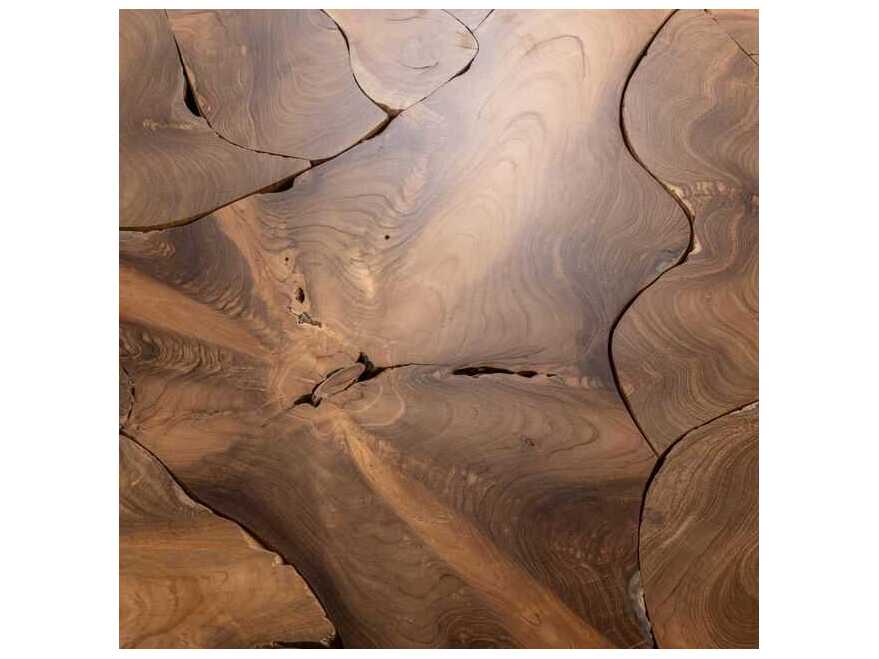 Classic Home Garford Round Wood Coffee Table