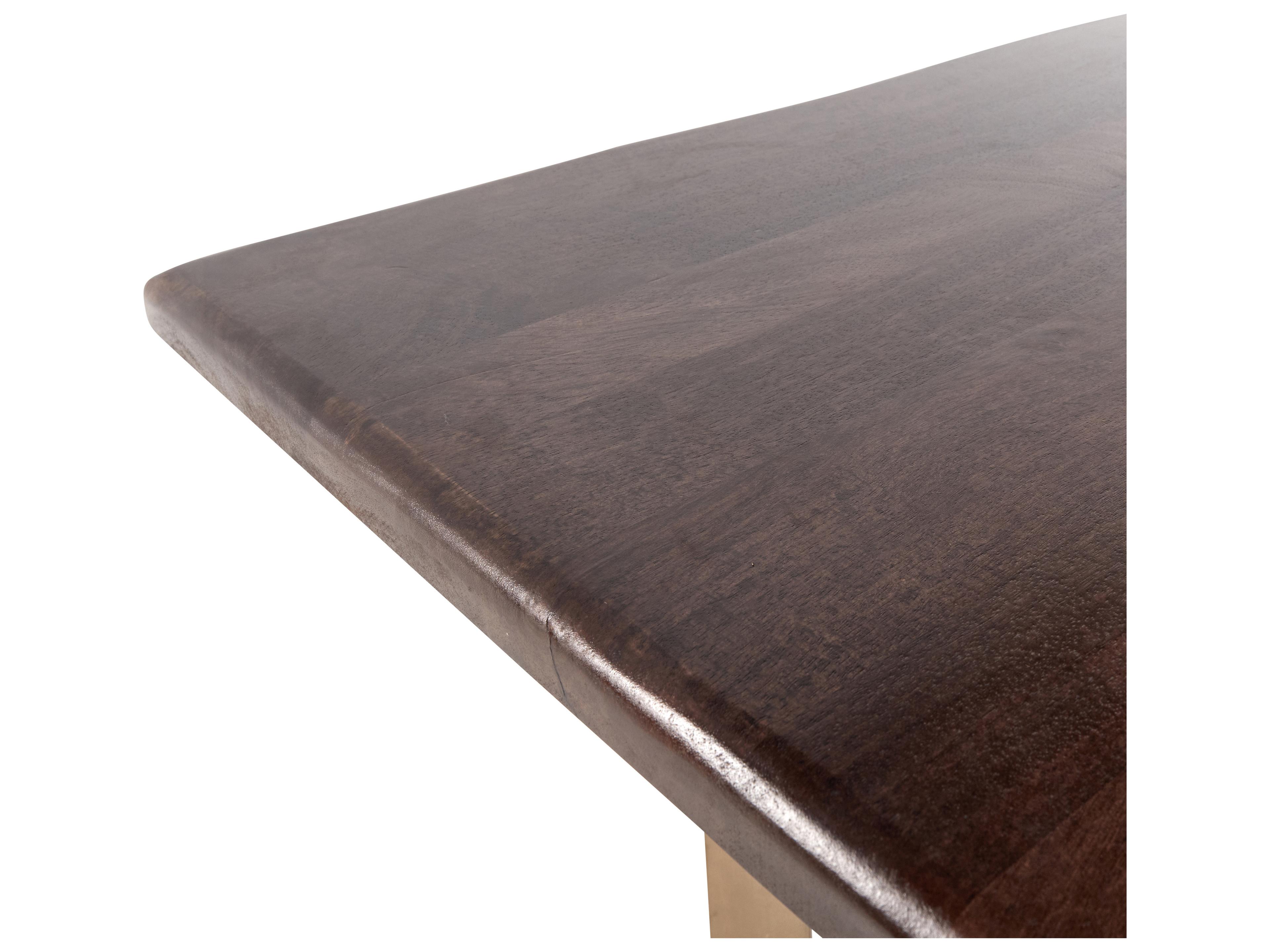 Classic Home Kade Rectangular Wood Brown Dining Table