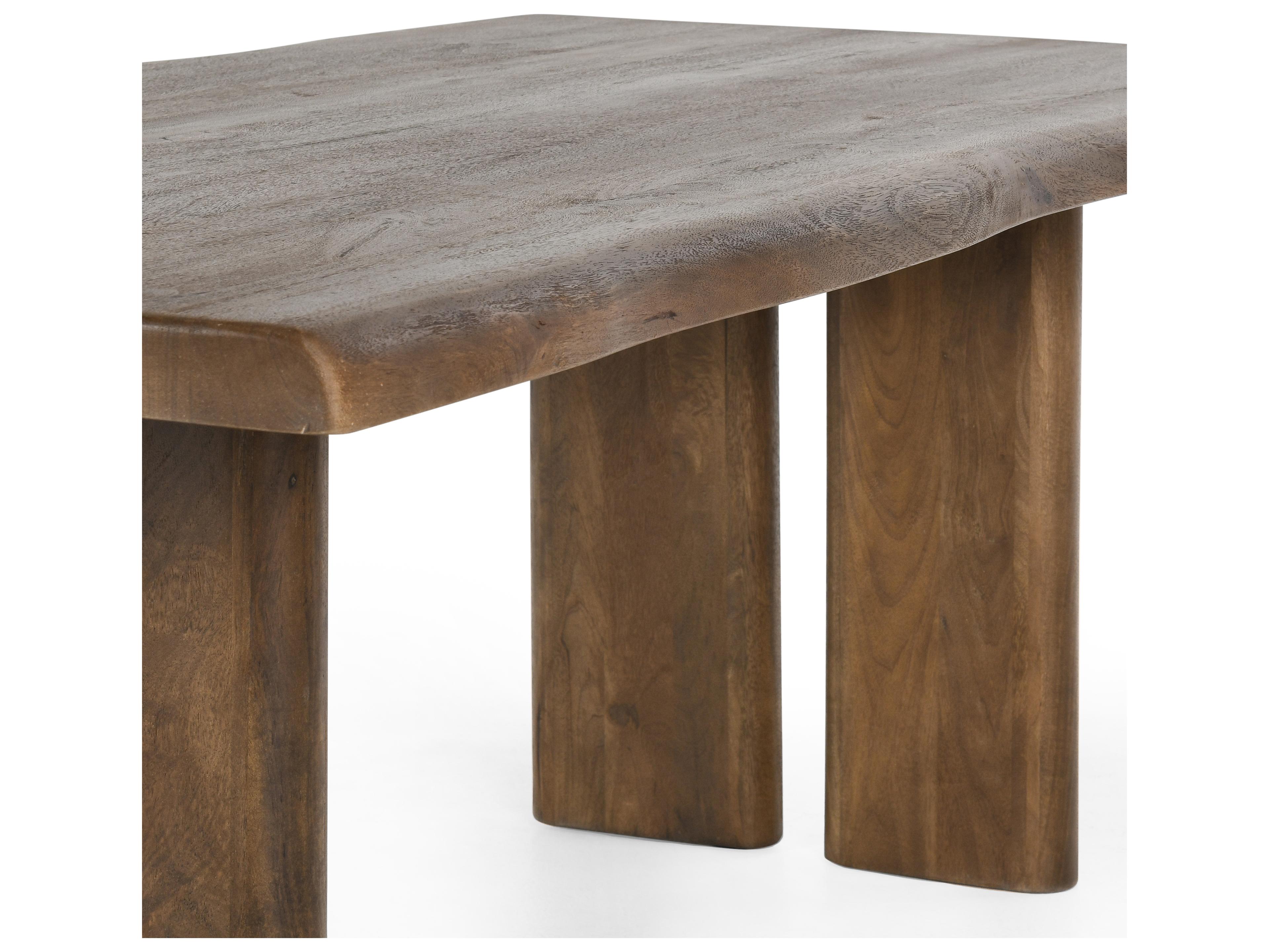 Classic Home Holmes Rectangular Wood Brown Dining Table