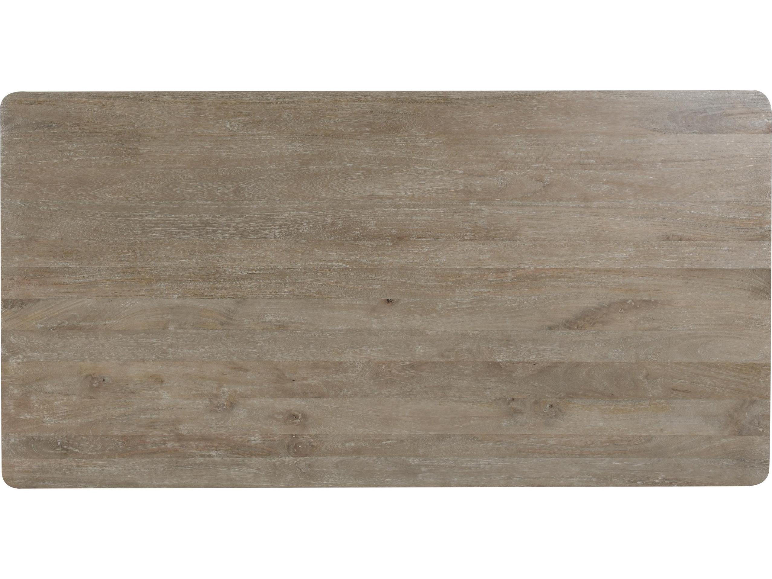 Classic Home Sedia Rectangular Wood Ash Natural Dining Table