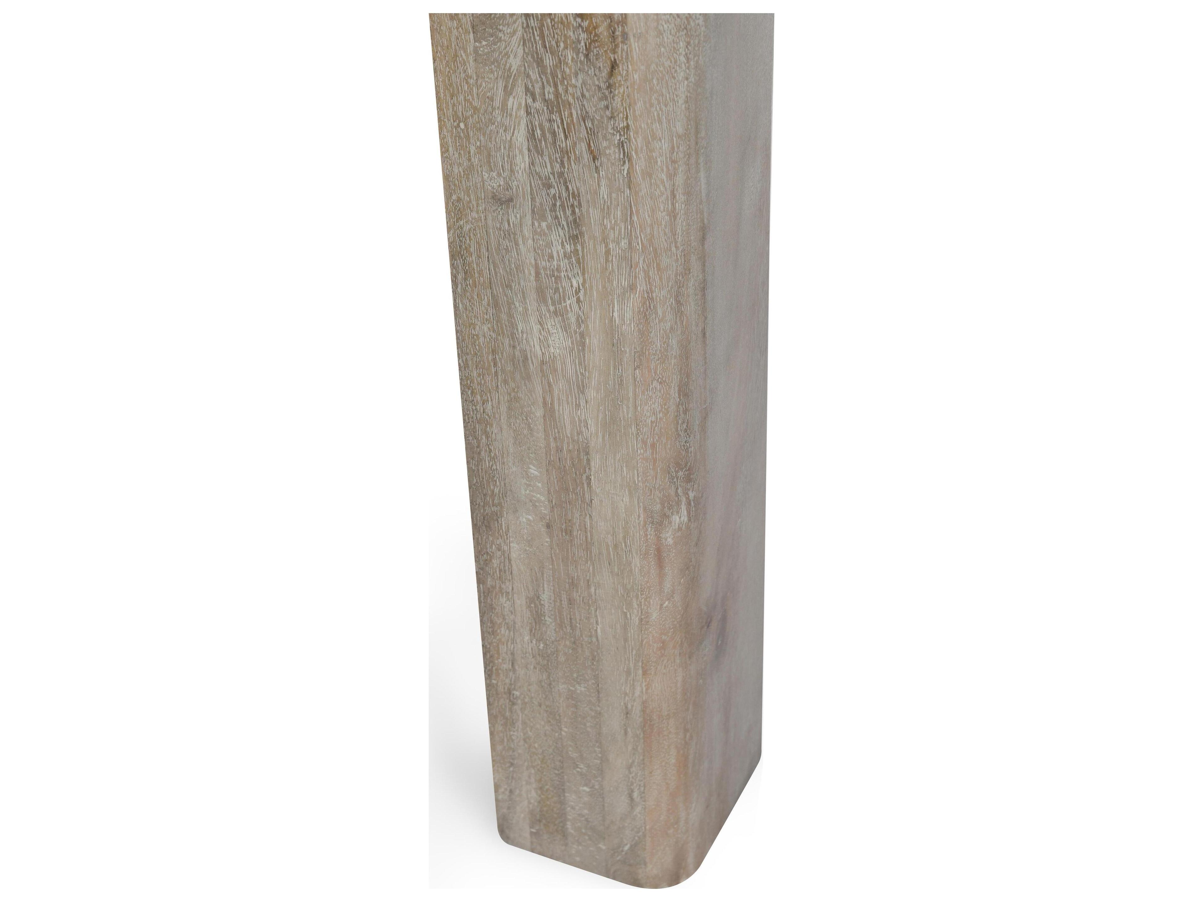 Classic Home Sedia Rectangular Wood Ash Natural Dining Table