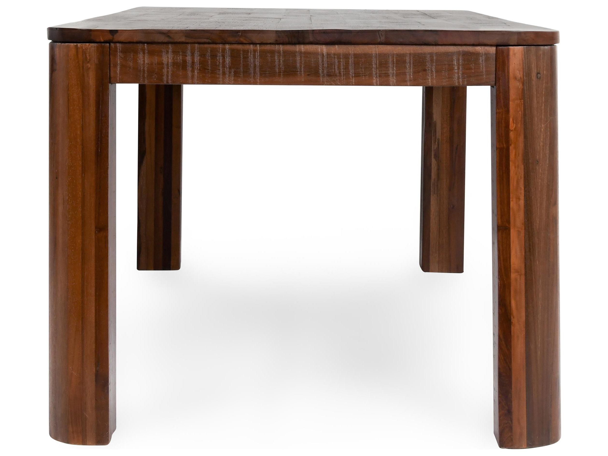 Classic Home Nemi Rectangular Wood Brown Dining Table