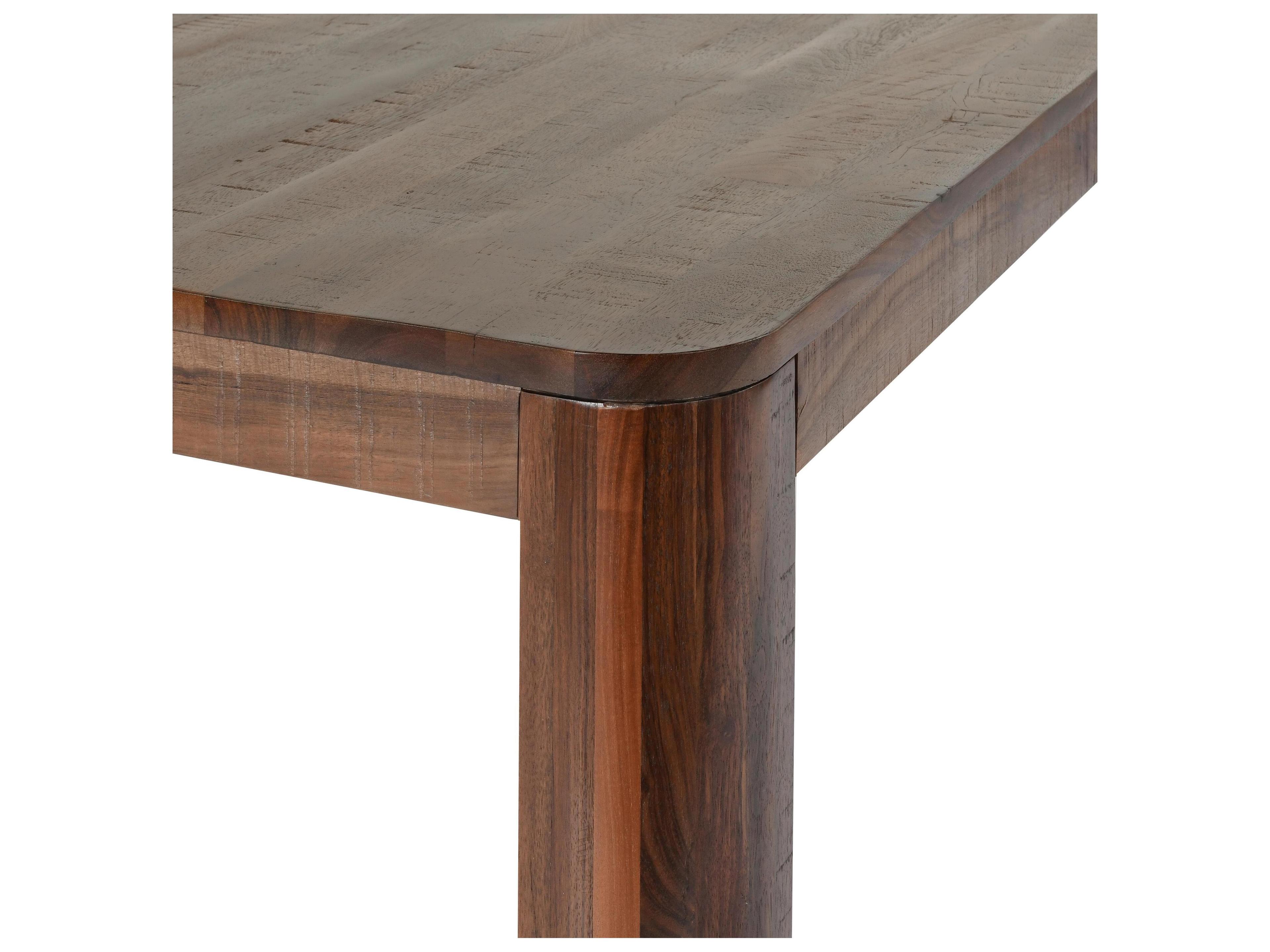 Classic Home Nemi Rectangular Wood Brown Dining Table