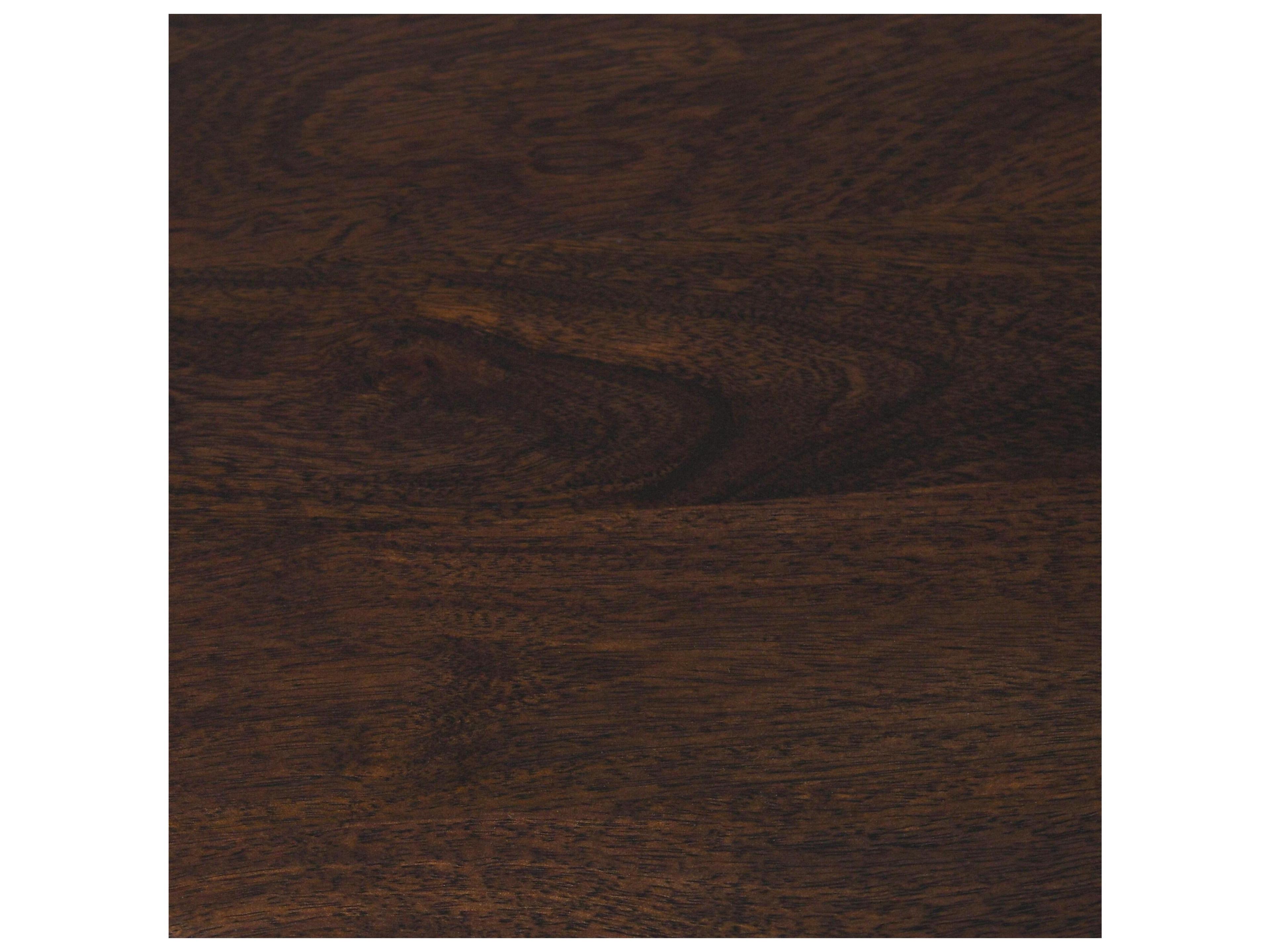 Classic Home Shira Round Wood Kona Brown Coffee Table