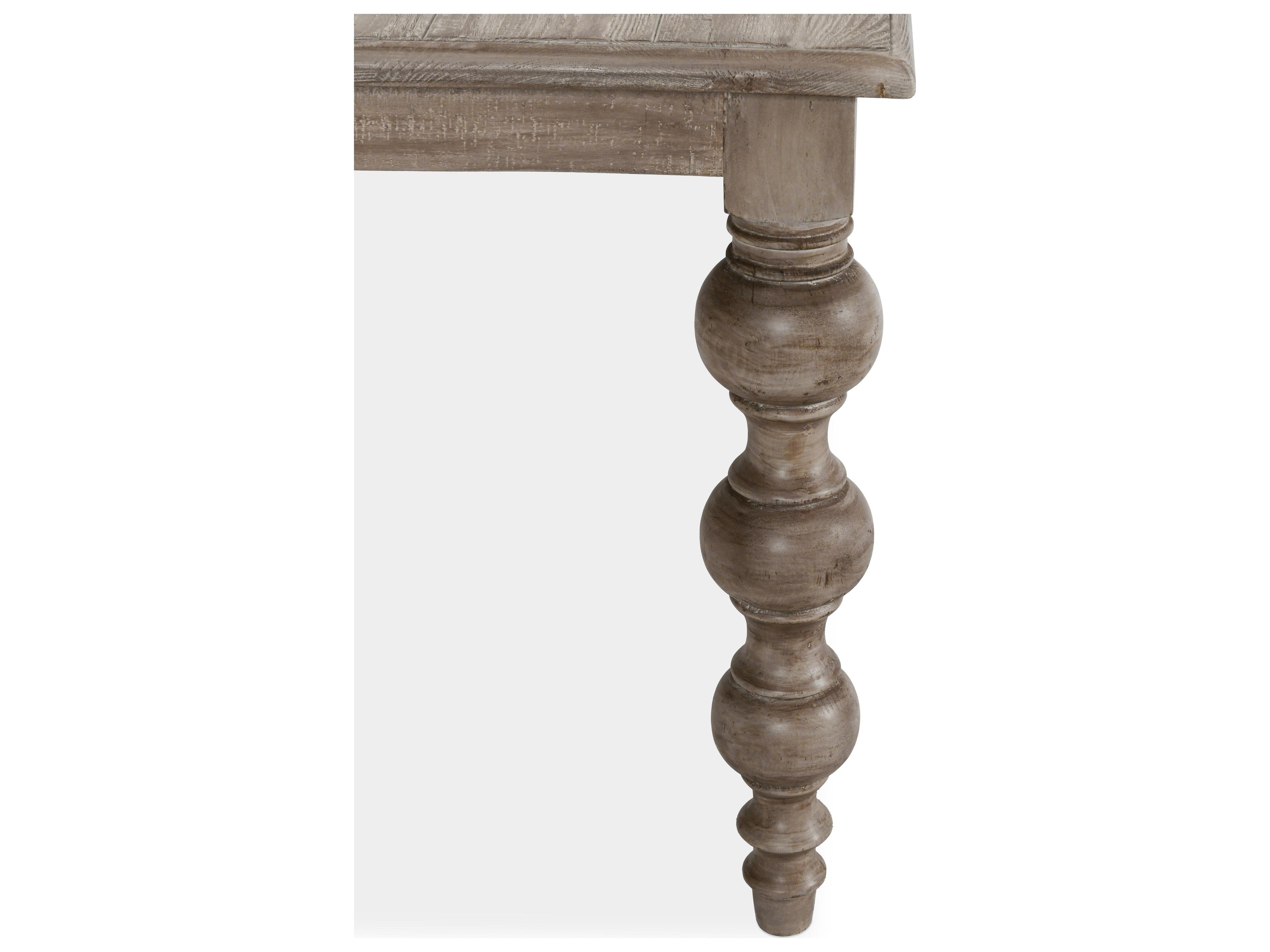 Classic Home Bordeaux Rectangular Wood Natural Dining Table