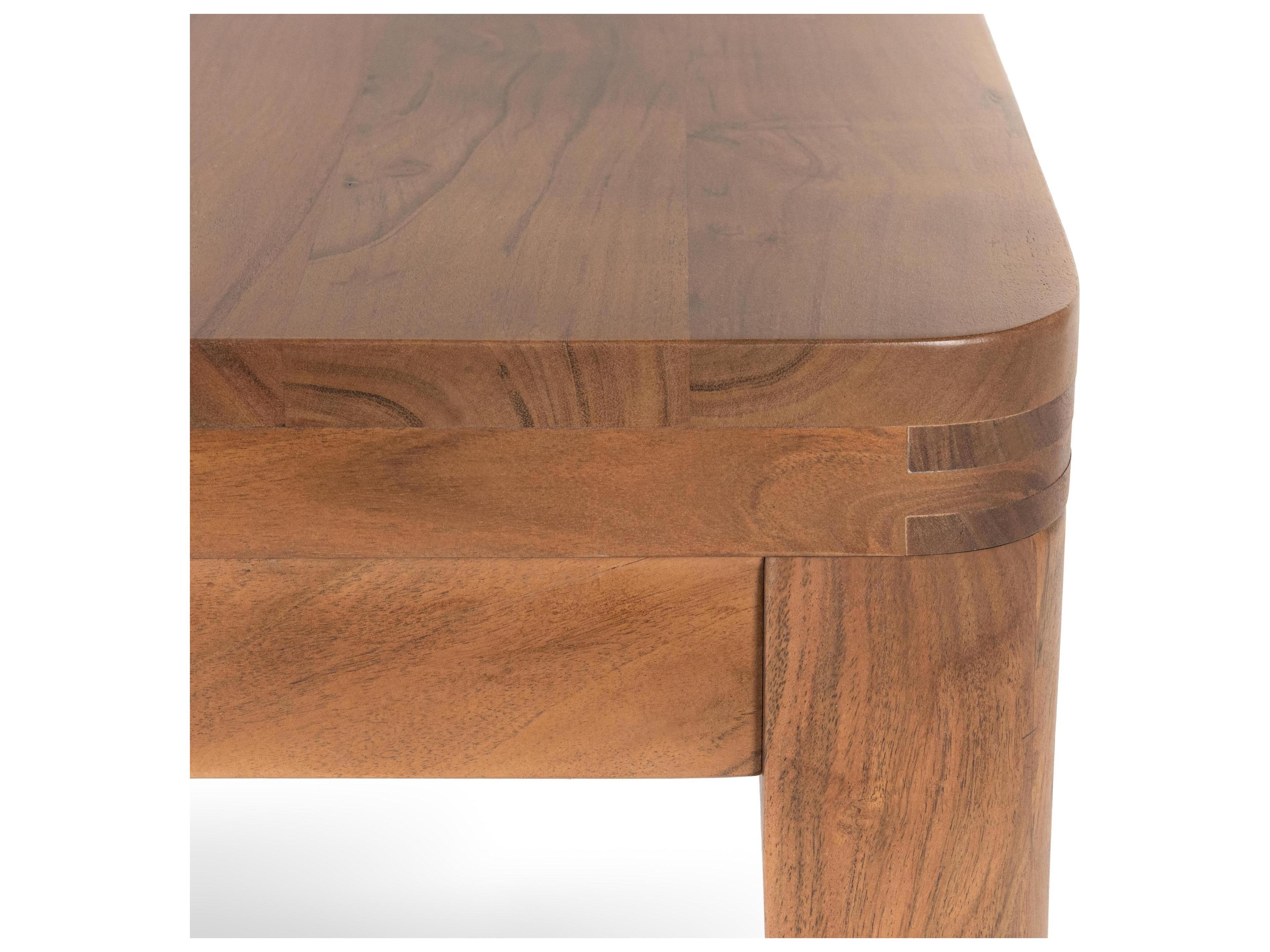 Classic Home Arno Rectangular Wood Natural Dining Table