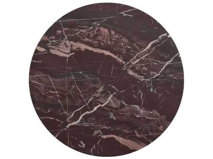 Classic Home Reilly Round Marble End Table