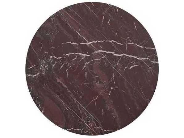 Classic Home Reilly Round Marble Coffee Table