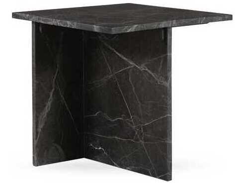 Classic Home Bexly Square Marble End Table