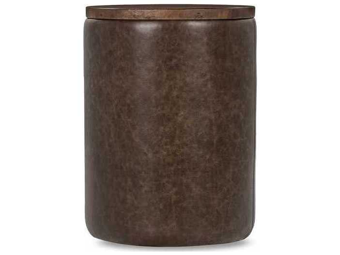 Classic Home Andra Round Wood End Table