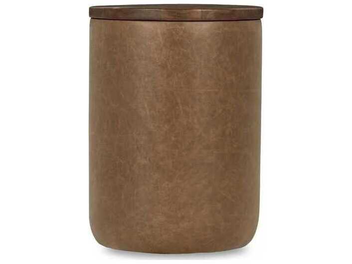 Classic Home Andra Round Wood End Table