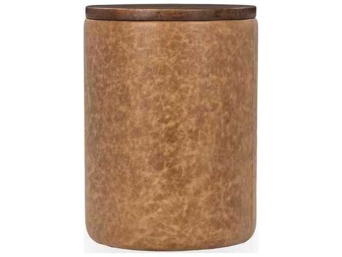 Classic Home Andra Round Wood End Table