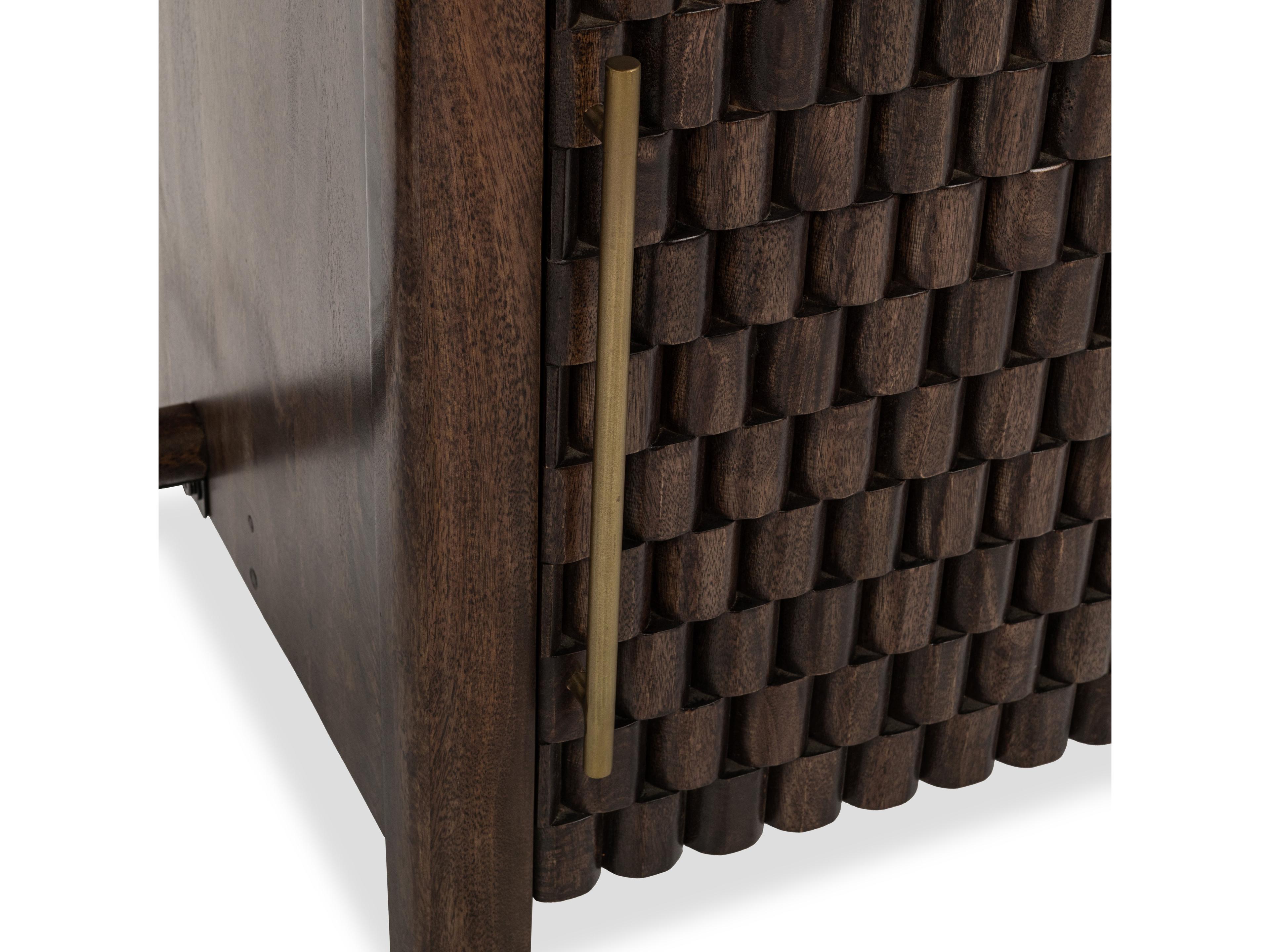 Classic Home Norwood Bark Brown Mango Wood Writing Desk