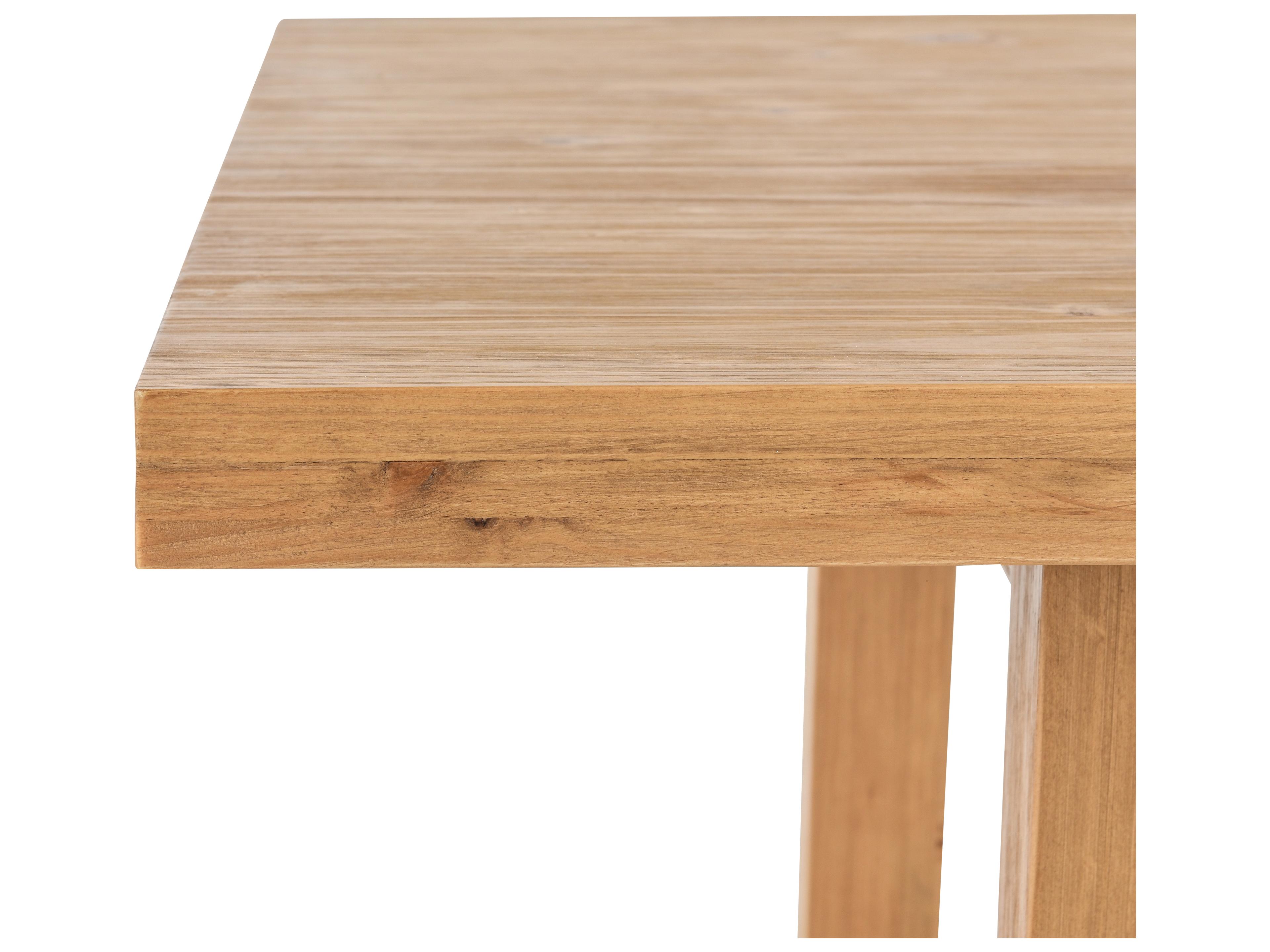 Classic Home Fenmore Rectangular Wood Natural Dining Table