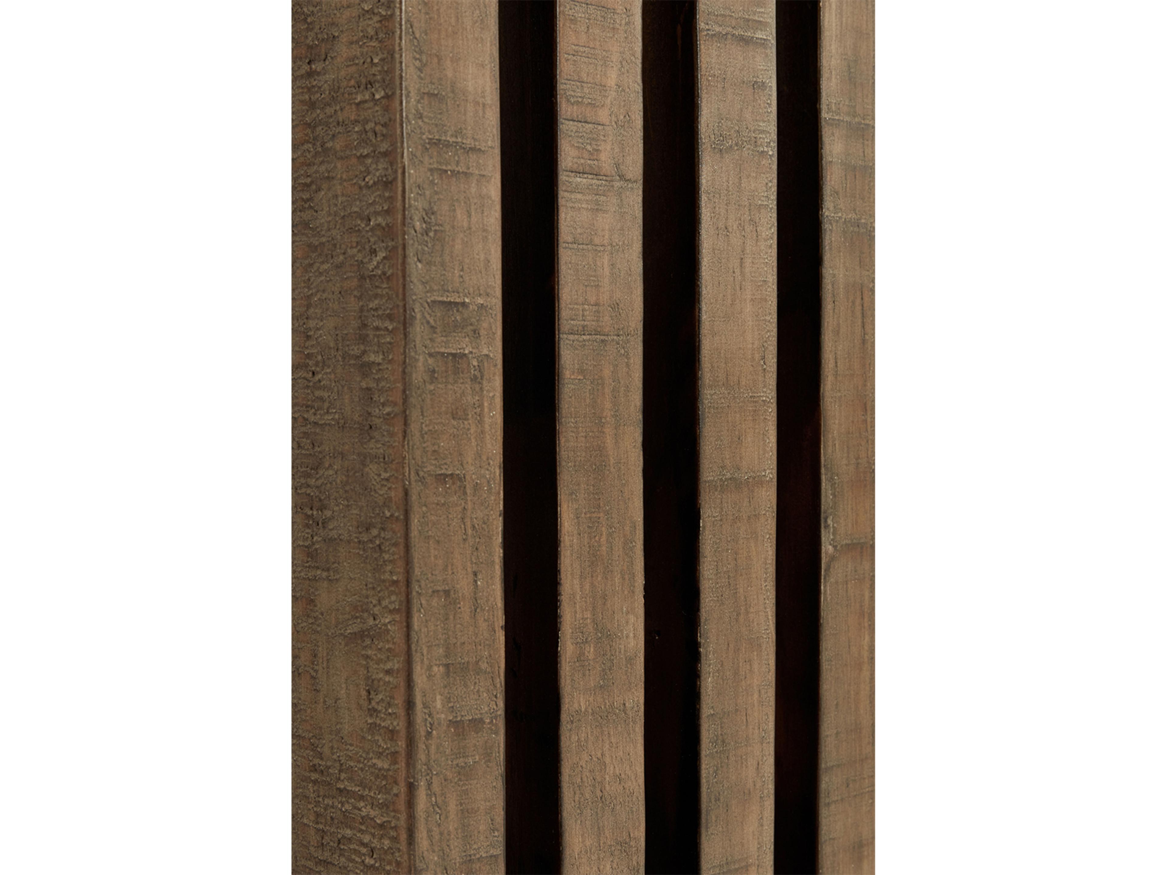 Classic Home Aspen Round Concrete Beige End Table