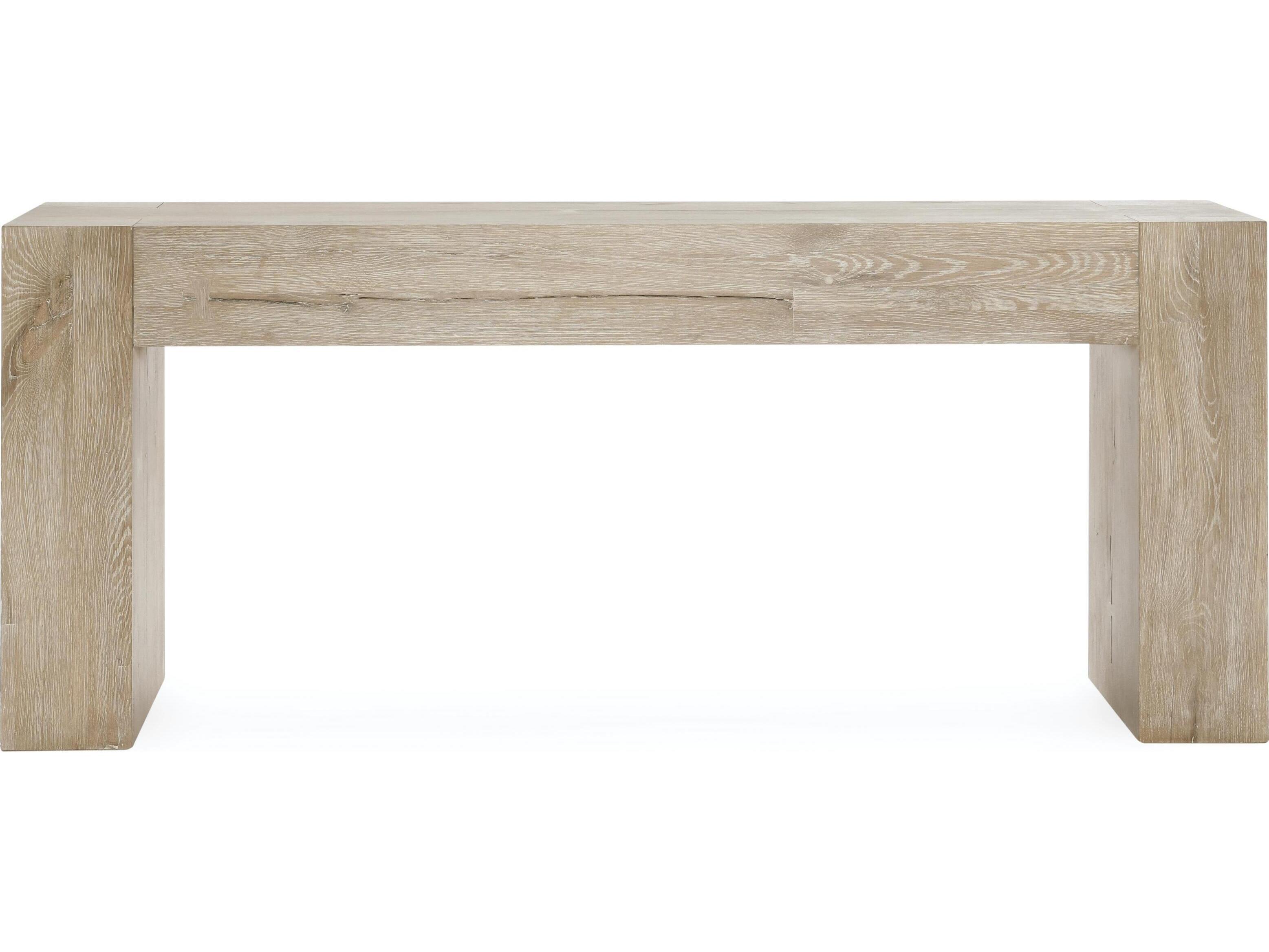 Classic Home Bristol Rectangular Wood Meadow White Console Table