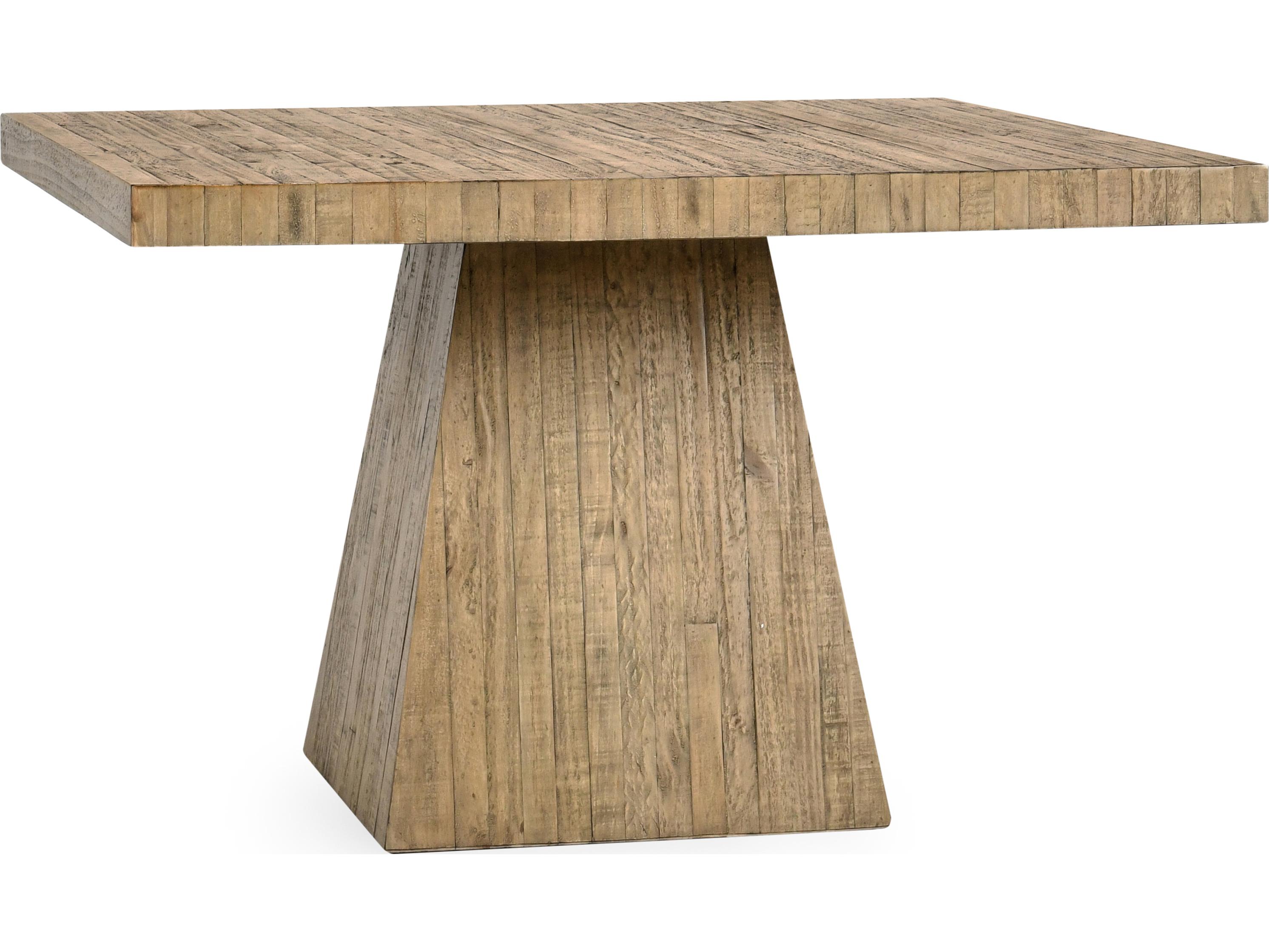 Classic Home Montana Square Wood Natural Dining Table