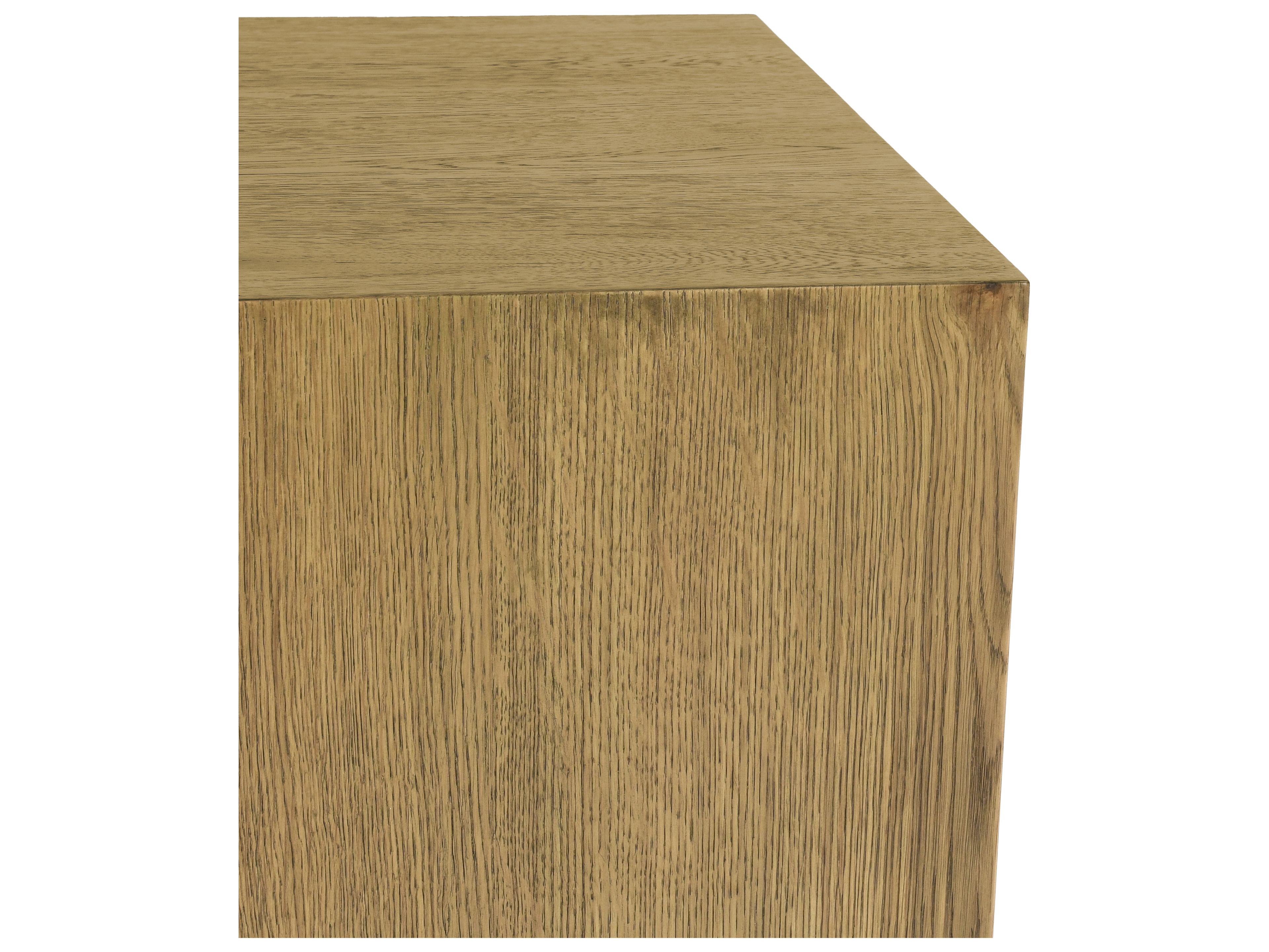 Classic Home Layne Square Wood Light Brown End Table
