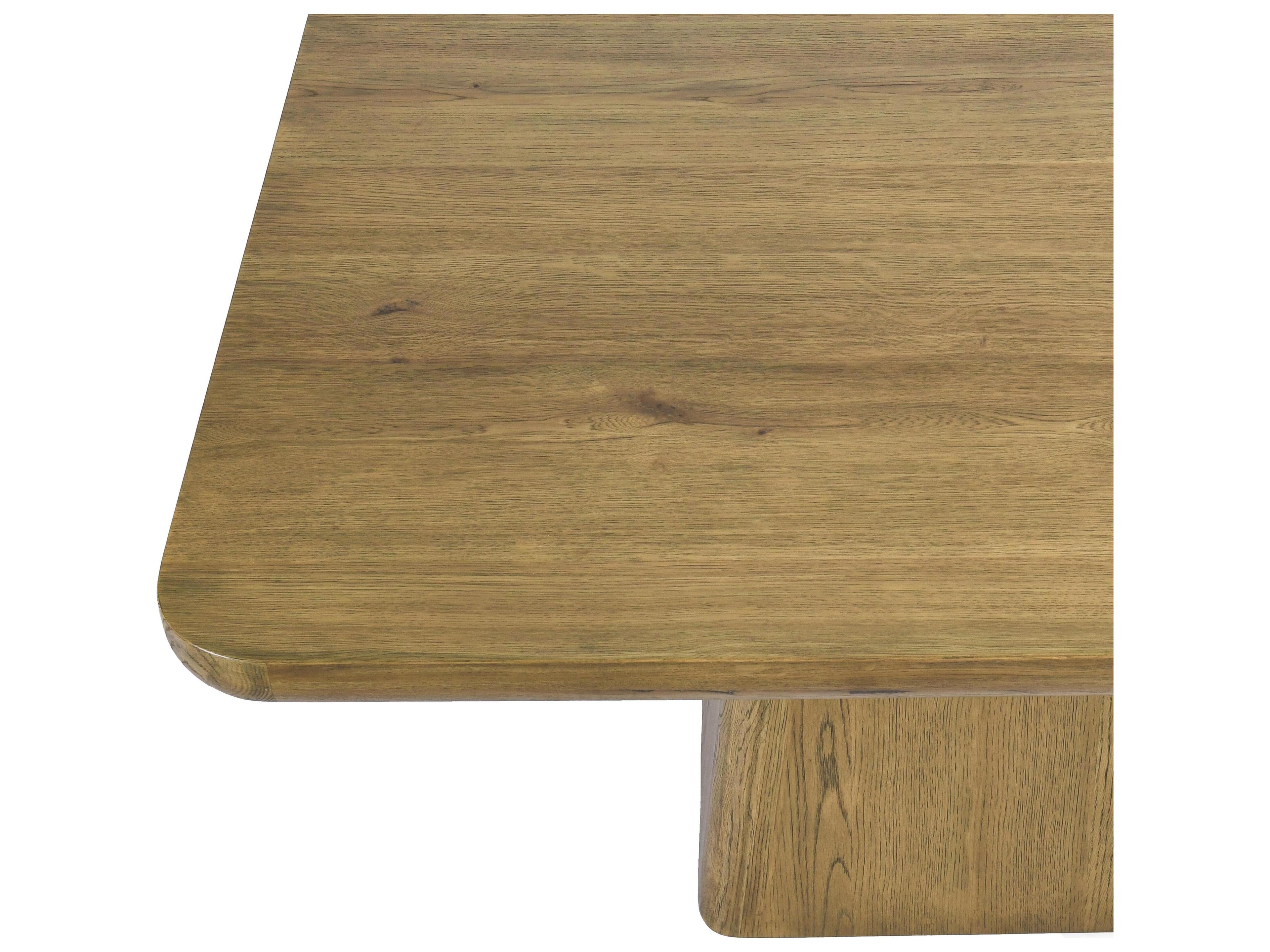 Classic Home Orlando Rectangular Wood Light Brown Dining Table